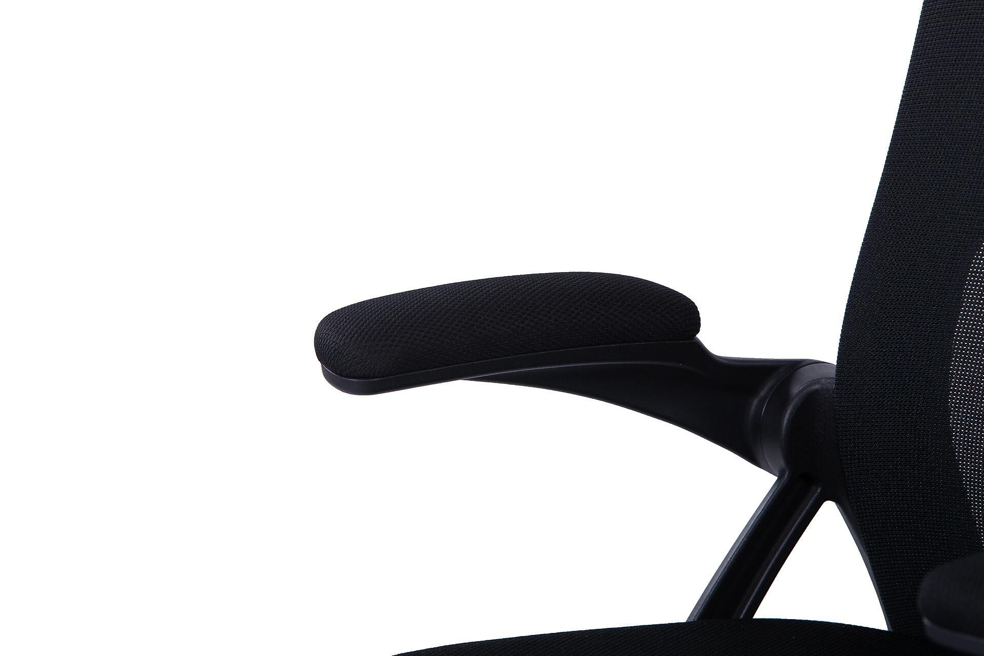 Chefsessel FLEX schwarz schwarz schwarz Webstoff Netzstoff Kunststoff