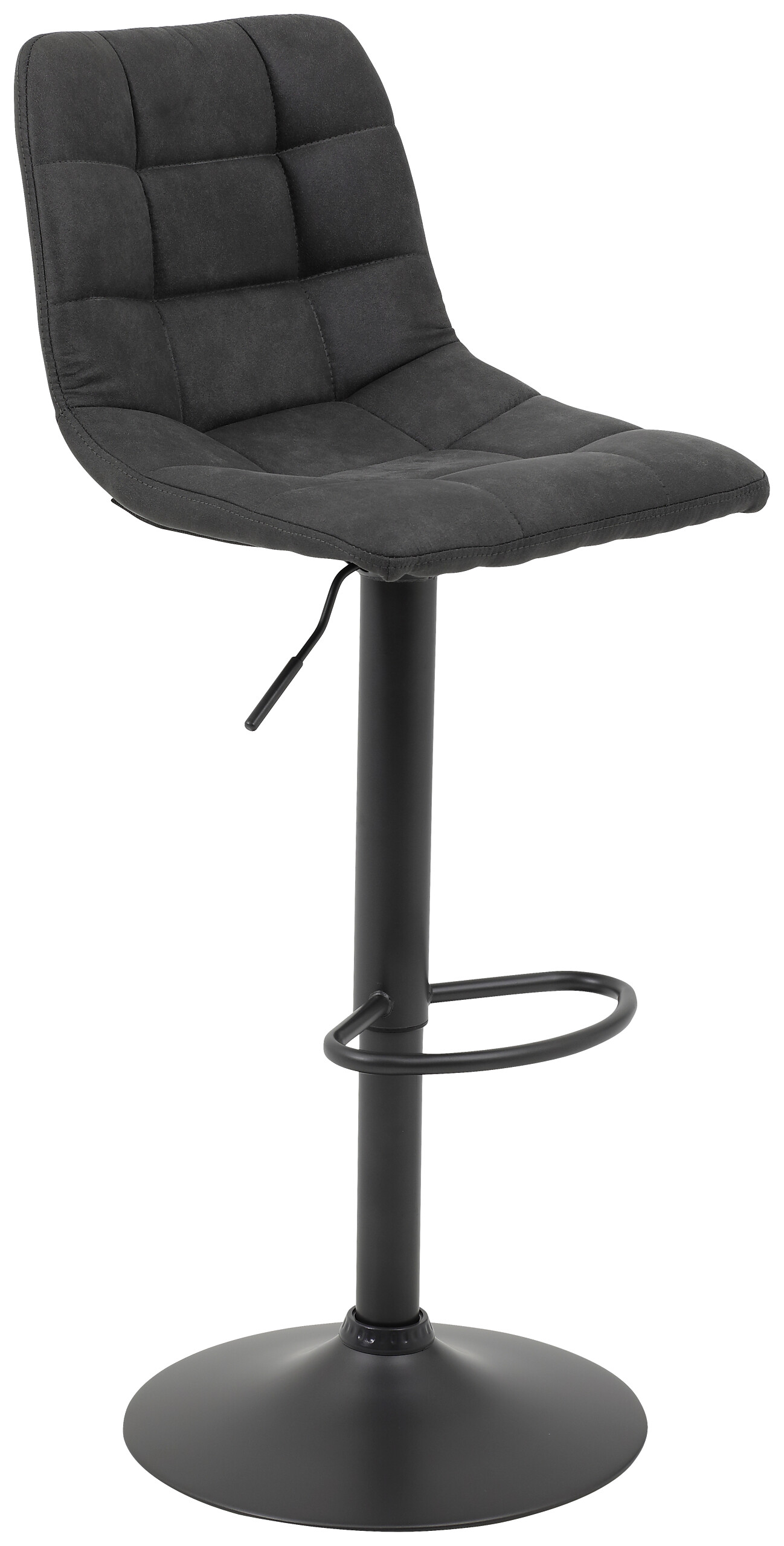 Essgruppe Yvonne Eiche anthrazit Metall B/H/T: ca. 120x108x58 cm