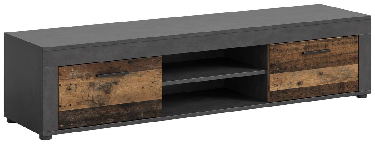 Lowboard Jam Matera Nachbildung Old Wood Nachbildung B/H/T: ca. 37x160x40 cm