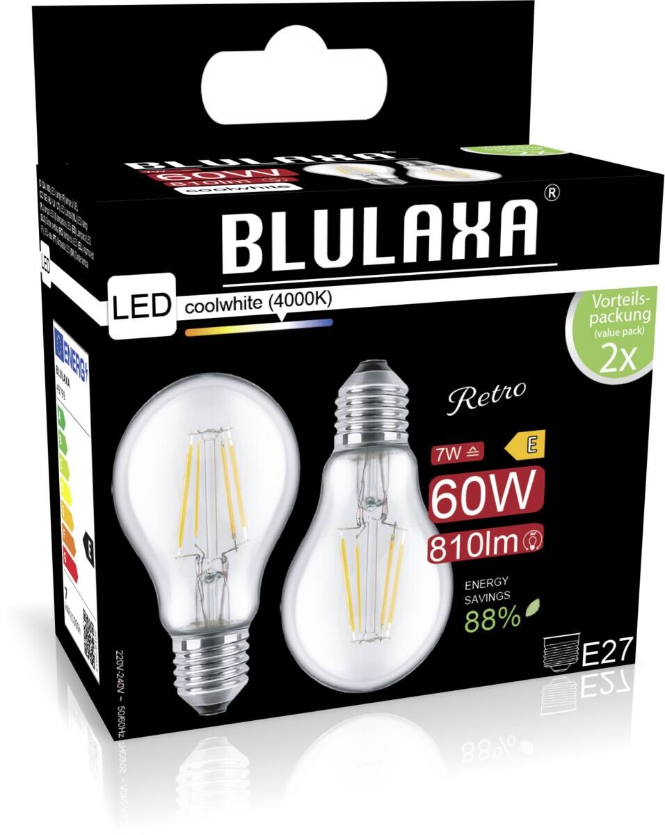 Blulaxa Leuchtmittel E27