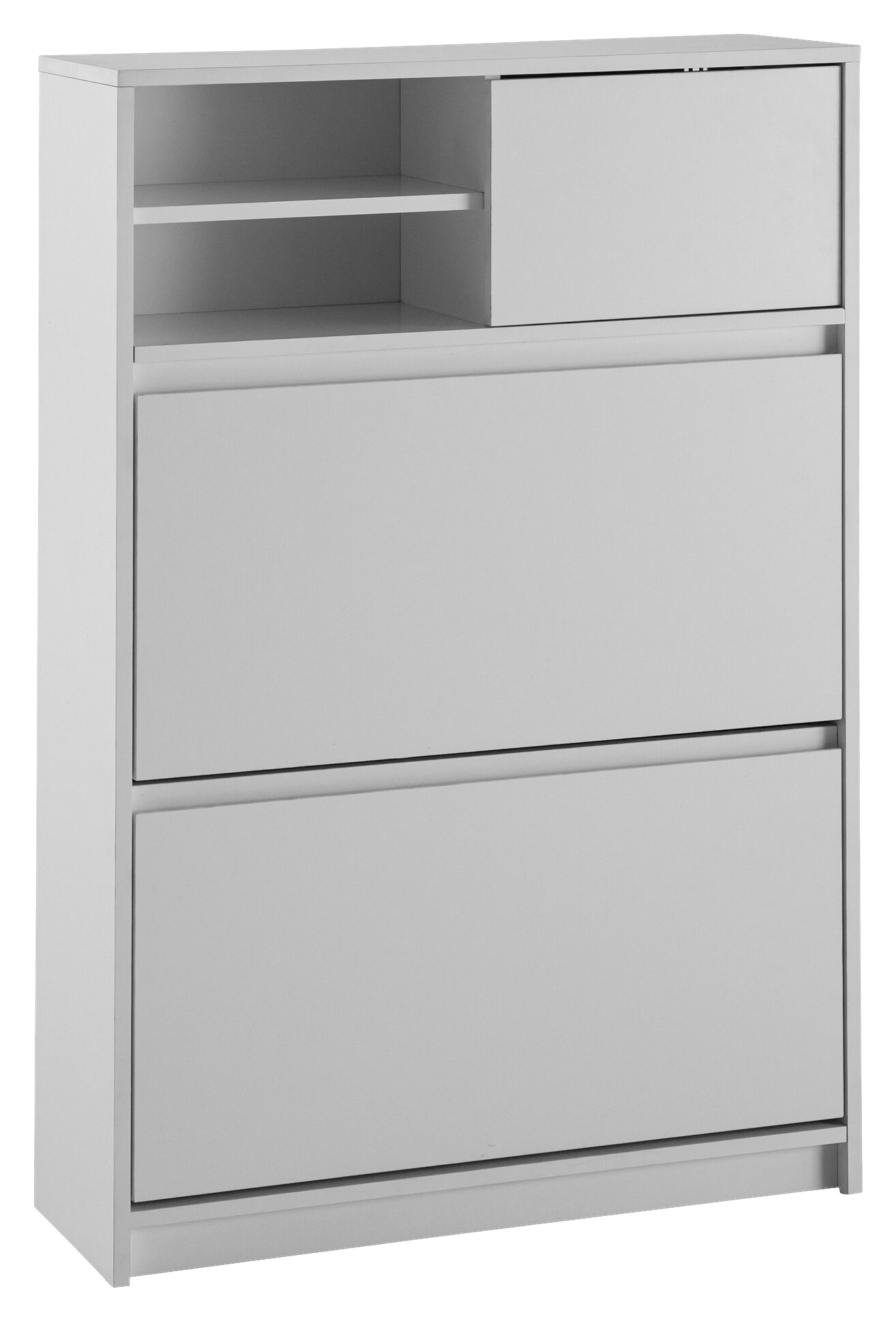 Schuhschrank weiß B/H/T: ca. 71x110x24 cm Schuhschrank weiß B/H/T: ca. 71x110x24 cm