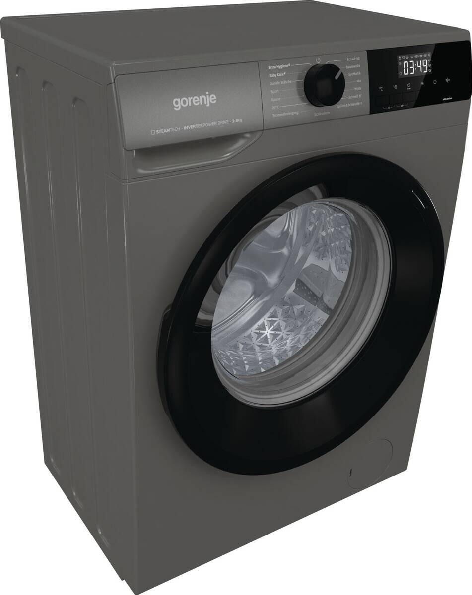 Gorenje Waschmaschine WNHEI84APSA/DE titanfarbig B/H/T: ca. 60x85x54 cm ca. 8 kg