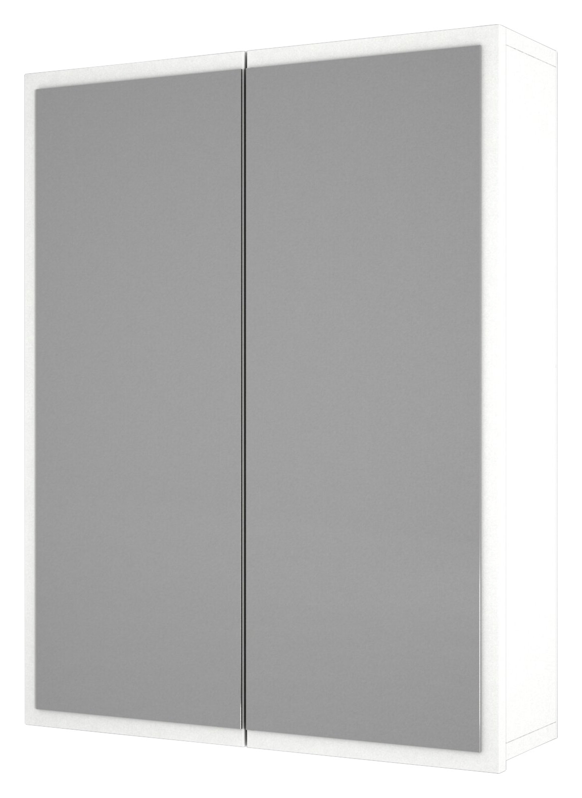 Hängeschrank Kayla weiß B/H/T: ca. 60x76,6x17 cm Hängeschrank Kayla weiß B/H/T: ca. 60x76,6x17 cm