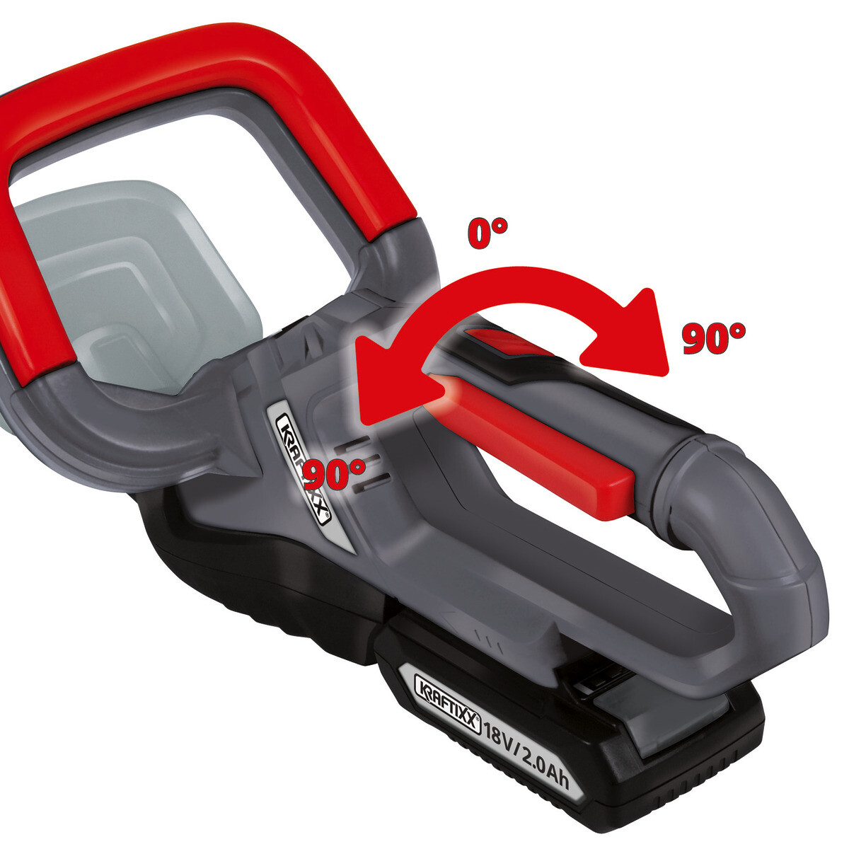 Kraftixx Akku-Heckenschere KX-AHS 1858 Li Solo ca. 18 V