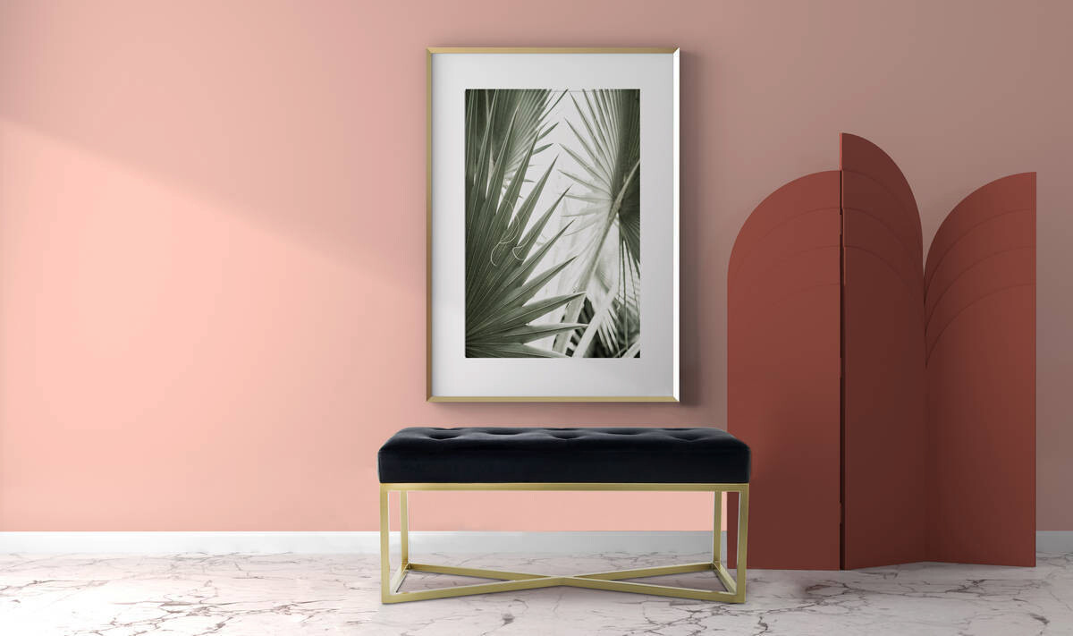 Sitzbank Diaz 101 schwarz B/H/T: ca. 40x40x90 cm