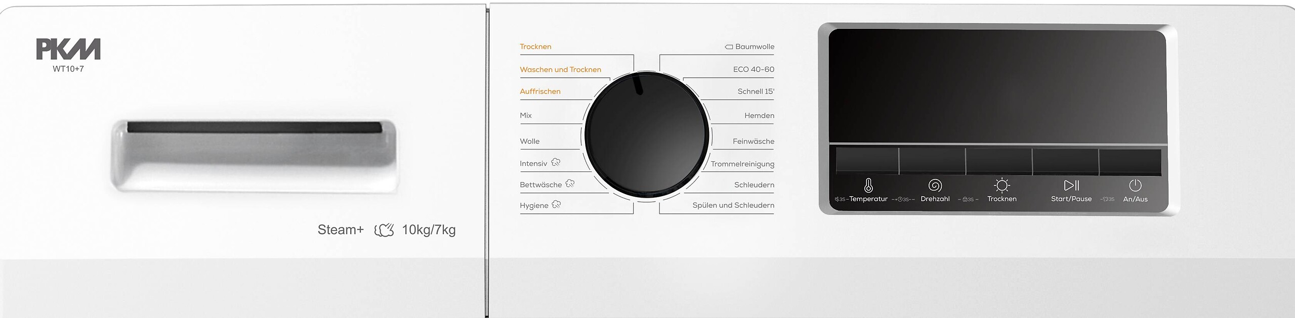 PKM Waschtrockner WT10+7