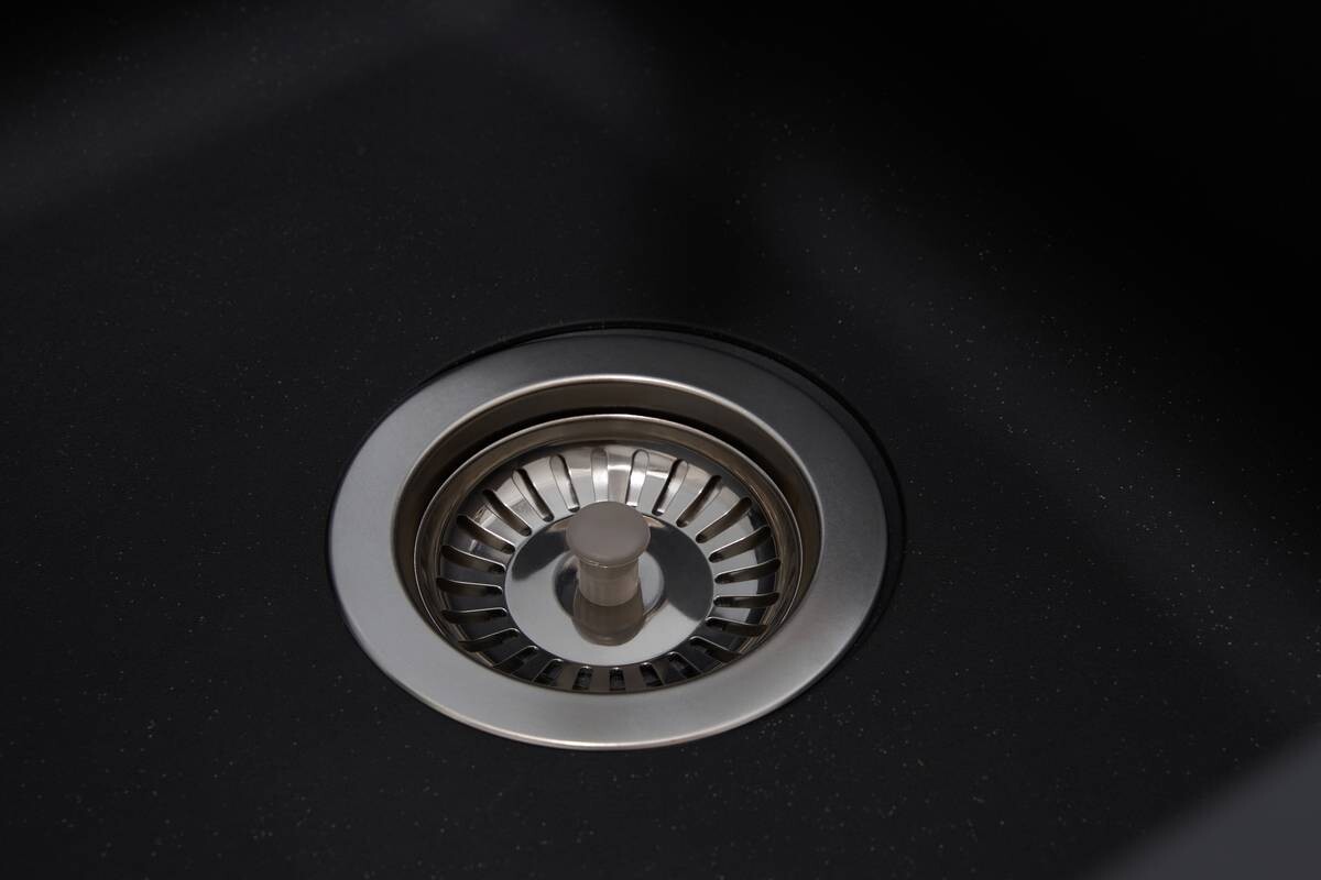 Respekta Einbauspüle Boston 100 x 50 S schwarz Mineralite B/H/T: ca. 100x20x50 cm