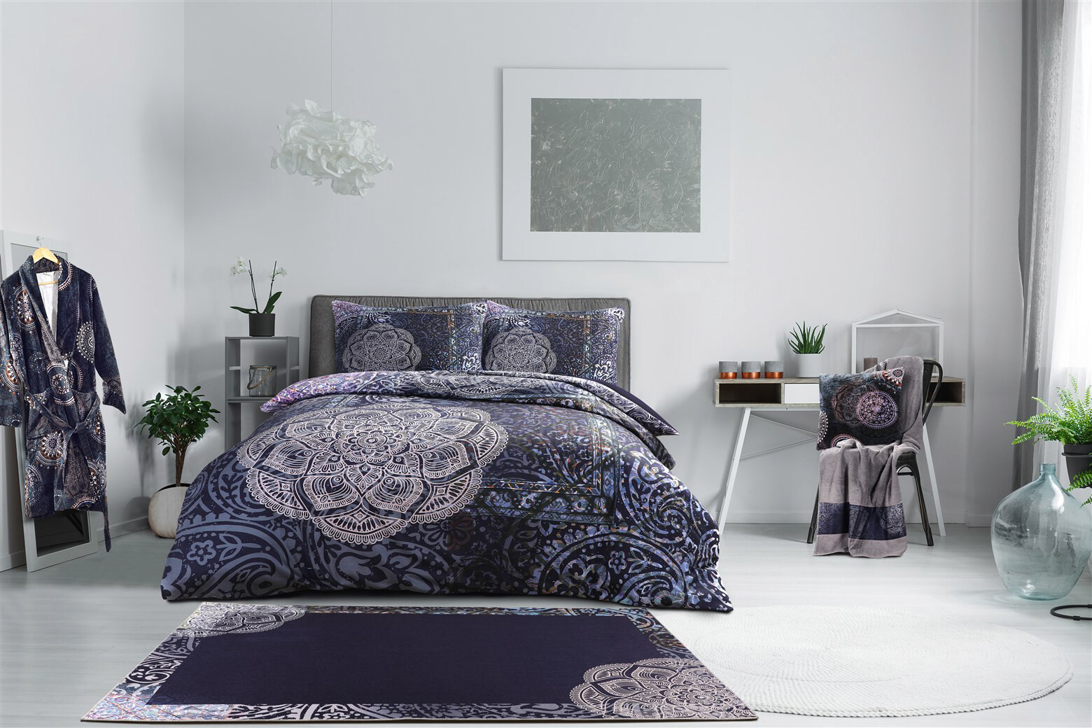 Kenda Sand Flachgewebeteppich Medley 125 mehrfarbig B/L: ca. 130x190 cm