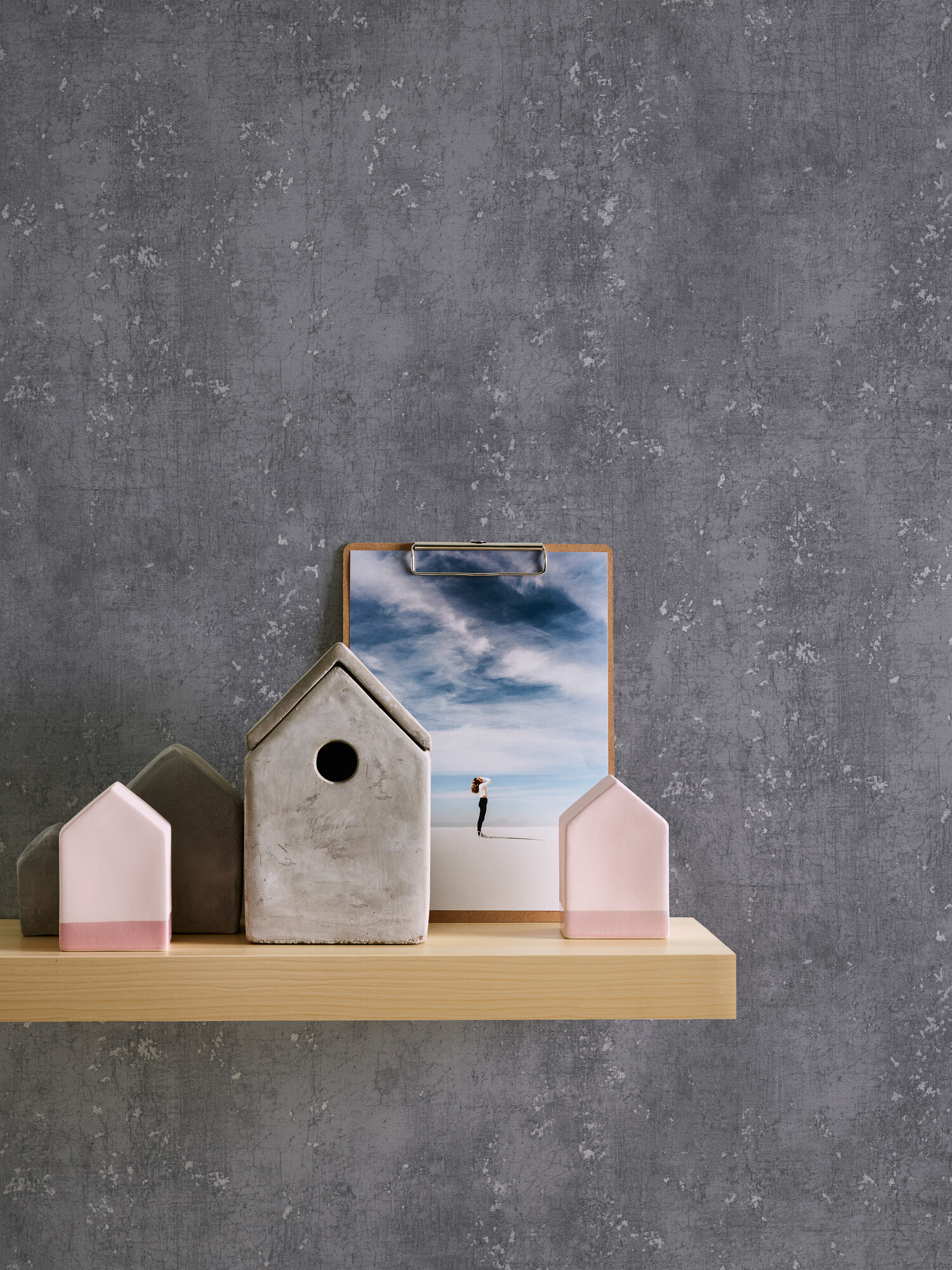 A.S.Creation Vliestapete anthrazit B/H/D: ca. 53x1005x8 cm