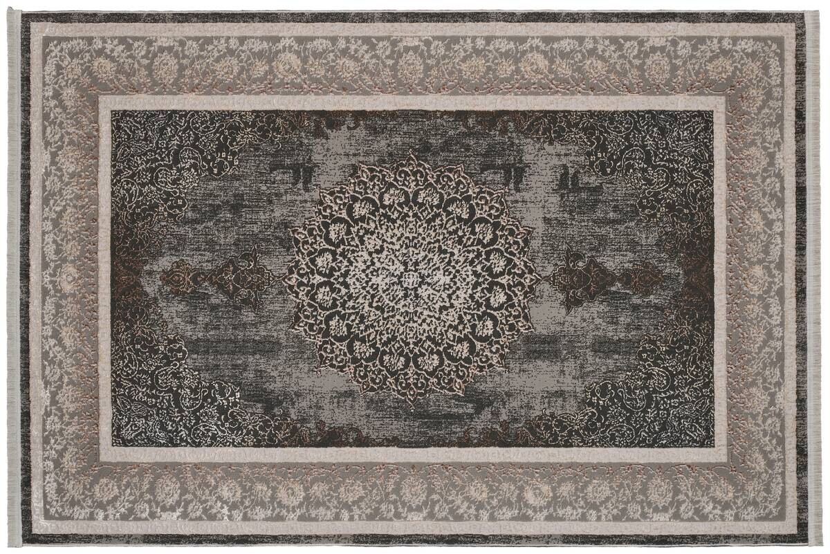 Webteppich Salsa grau B/L: ca. 80x150 cm