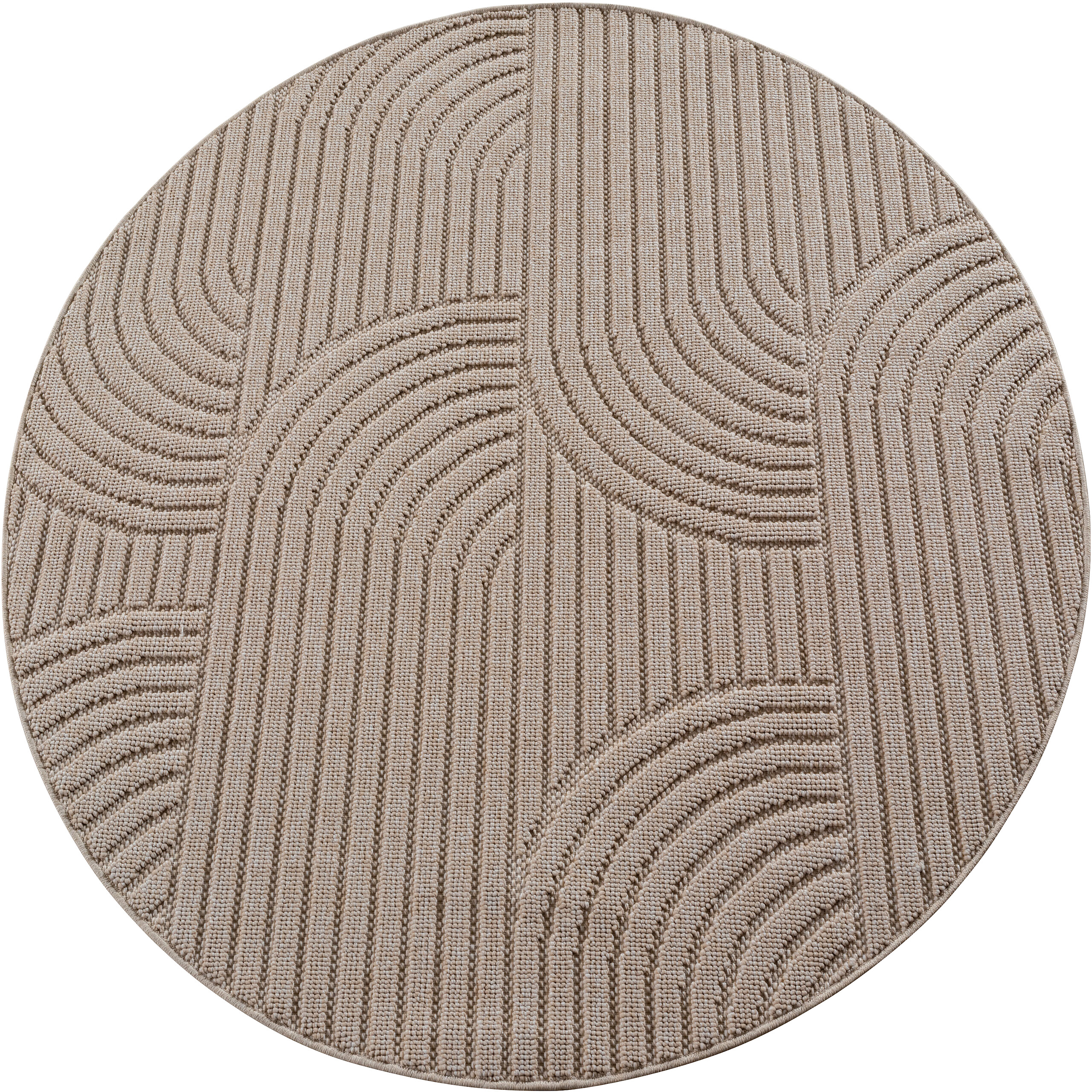 Ayyildiz Kurzflorteppich HELIX beige B/H/L: ca. 80x0,7x80 cm Ayyildiz Kurzflorteppich HELIX beige B/H/L: ca. 80x0,7x80 cm