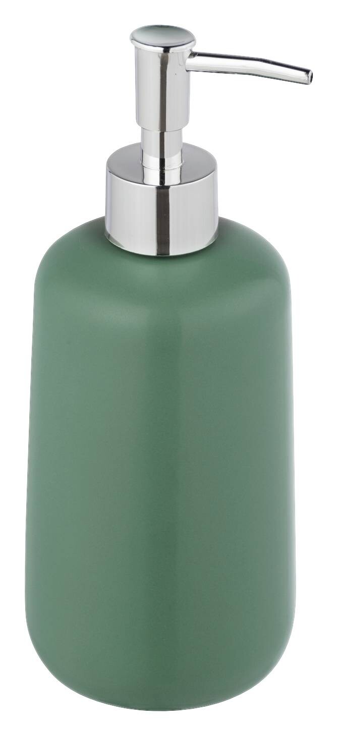 Allstar Seifenspender Olinda grün Keramik H/D: ca. 20x8 cm
