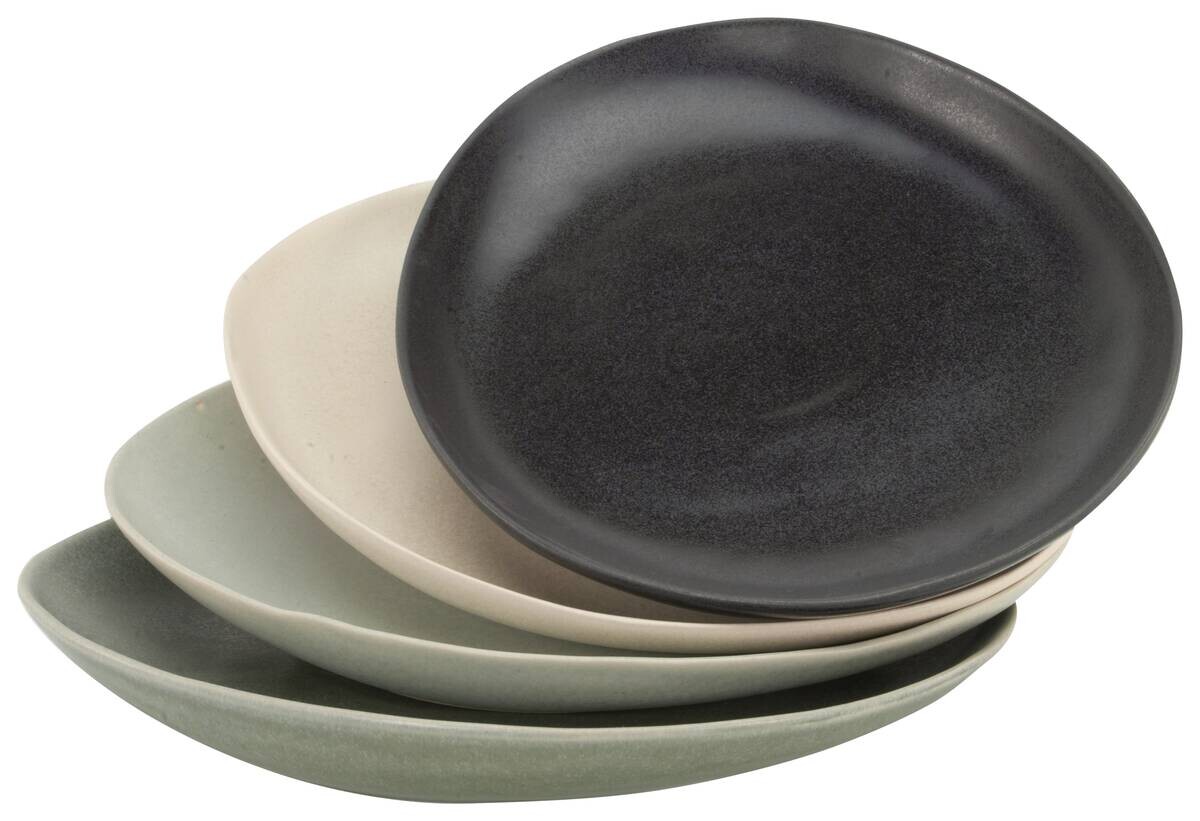 CreaTable Tafelservice PIETRA multicolor Steinzeug 4 tlg.