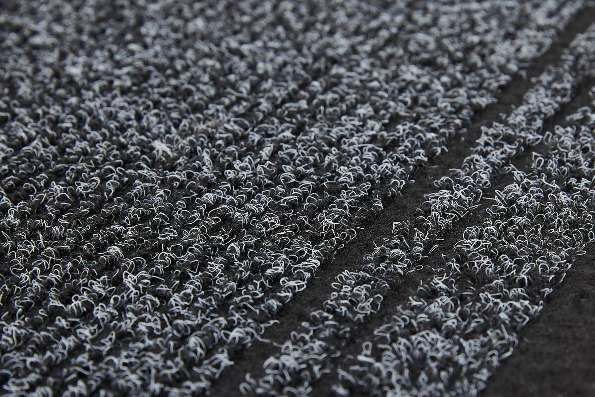 Andiamo Läufer Mitch anthrazit B/L: ca. 66x400 cm