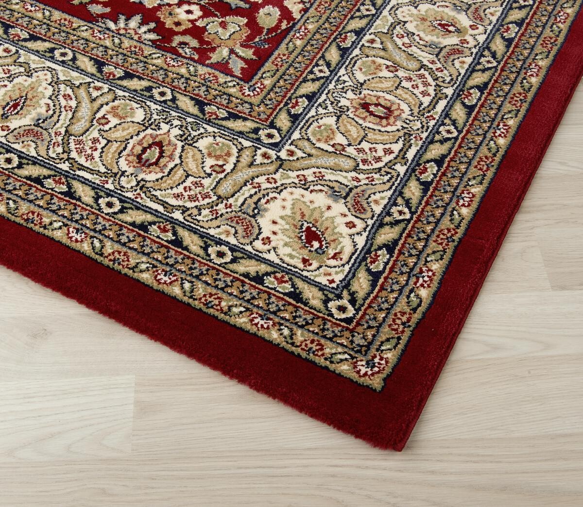 Webteppich Kashmar rot B/L: ca. 80x250 cm