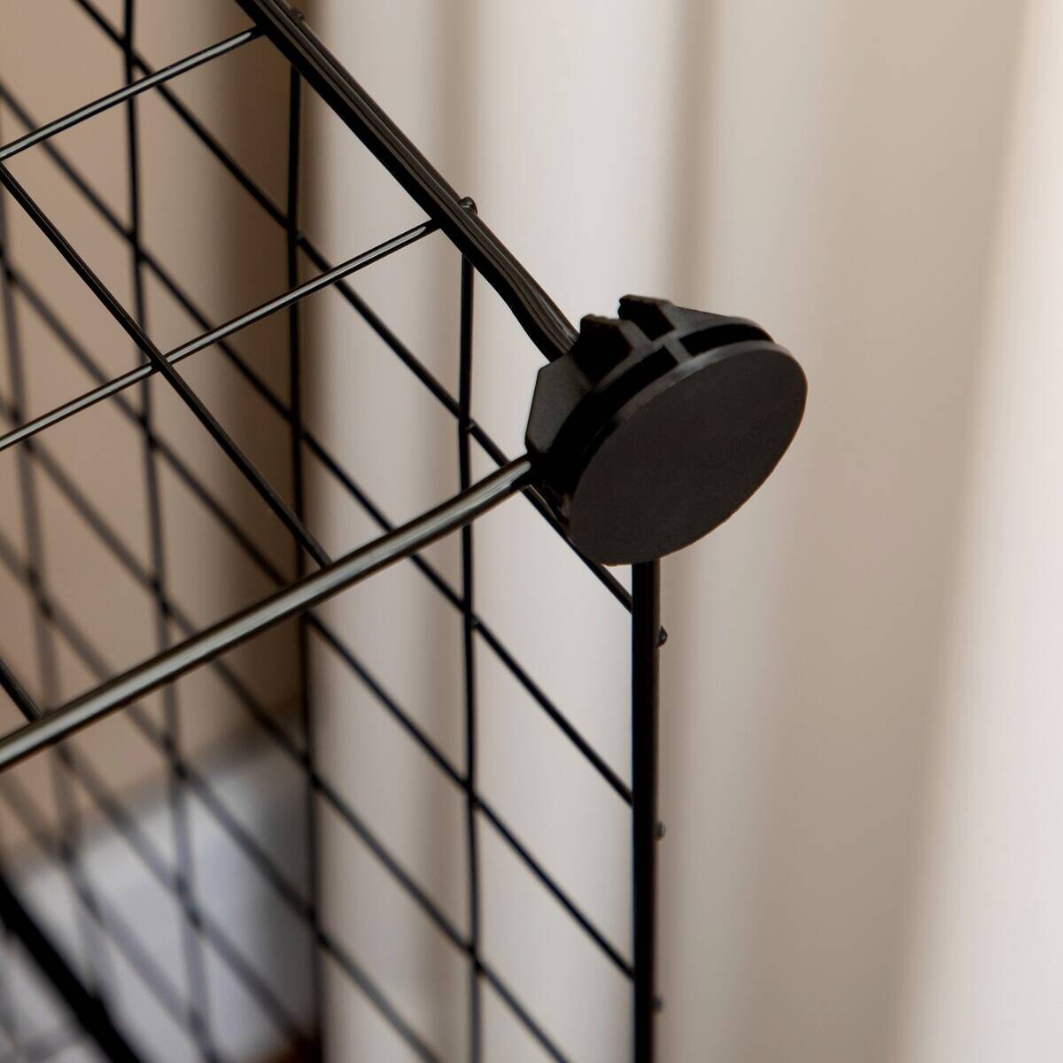 HOMCOM Regal schwarz Kunststoff B/H/L: ca. 35x35x35 cm