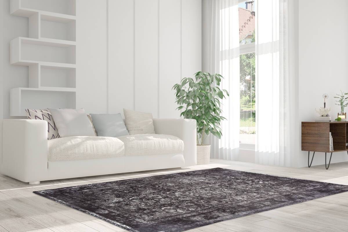360Living Teppich Vintage grau B/L: ca. 160x230 cm