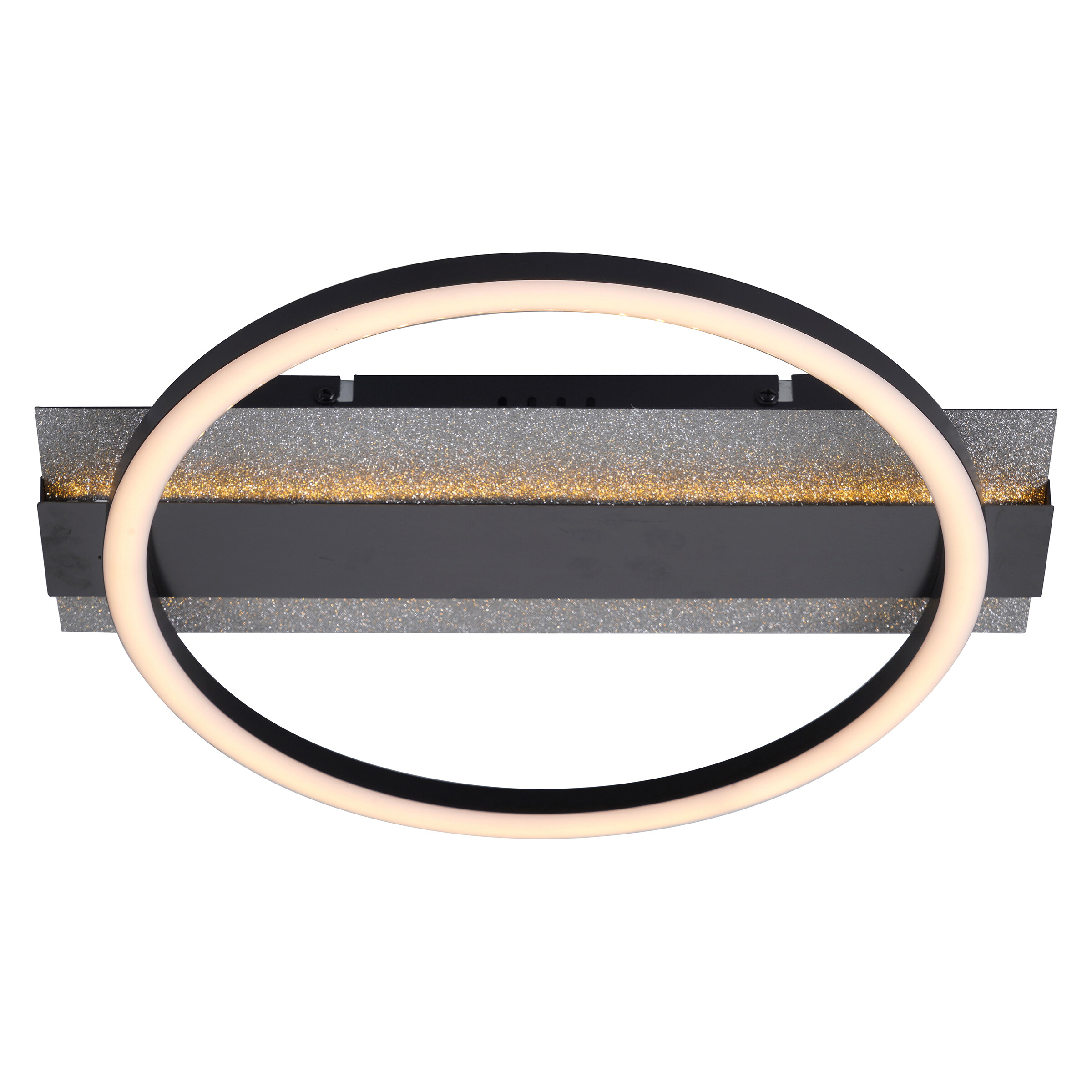 POCOline LED-Deckenleuchte Arietty schwarz Metall Kunststoff B/H/L: ca. 30x65x34 cm