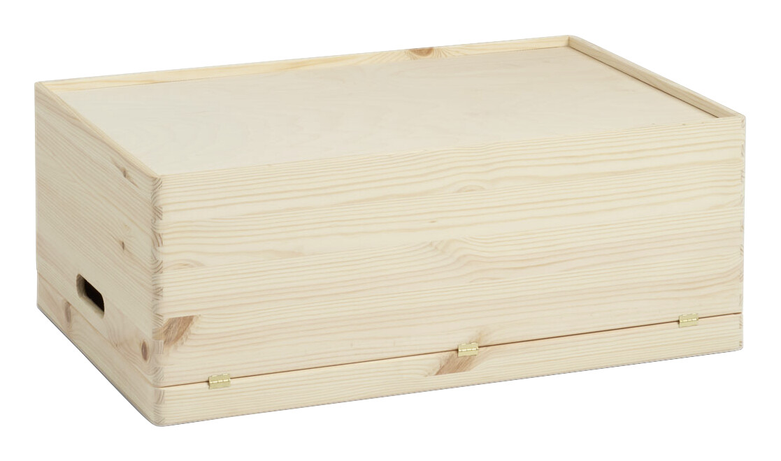 Zeller Allzweckkiste natur Kiefer B/H/L: ca. 60x24x40 cm