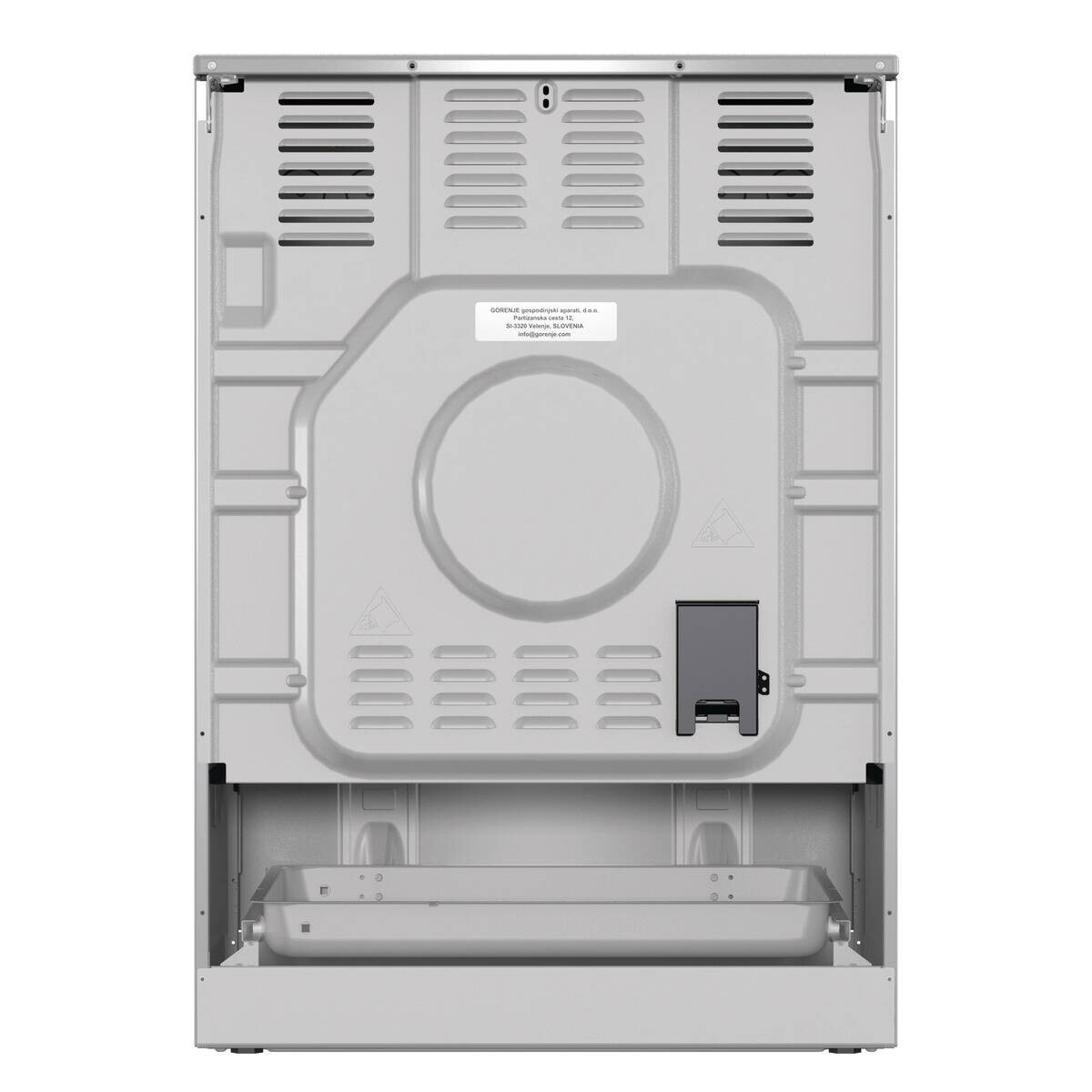 Gorenje Stand-Elektroherd GECS6C70XPA Edelstahloptik B/H/T: ca. 60x85x60 cm