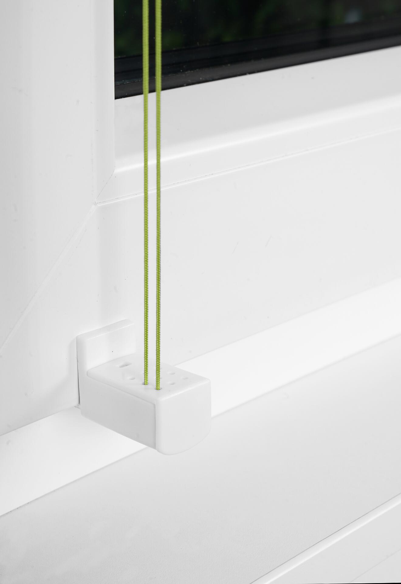 Hochwertiges Klemmplissee hellgrün B/L: ca. 80x130 cm