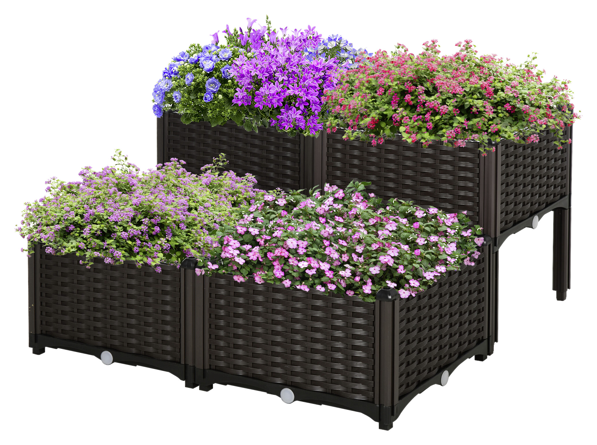 Outsunny Hochbeet B/T: ca. 80x40 cm