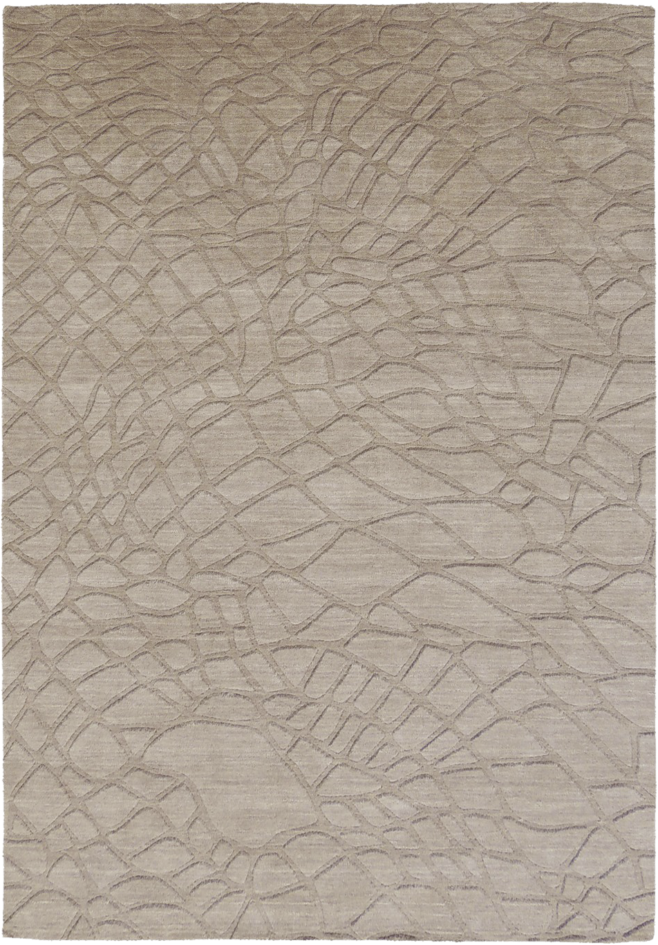 Kayoom Kurzflorteppich Ganges 710 braun B/L: ca. 80x150 cm