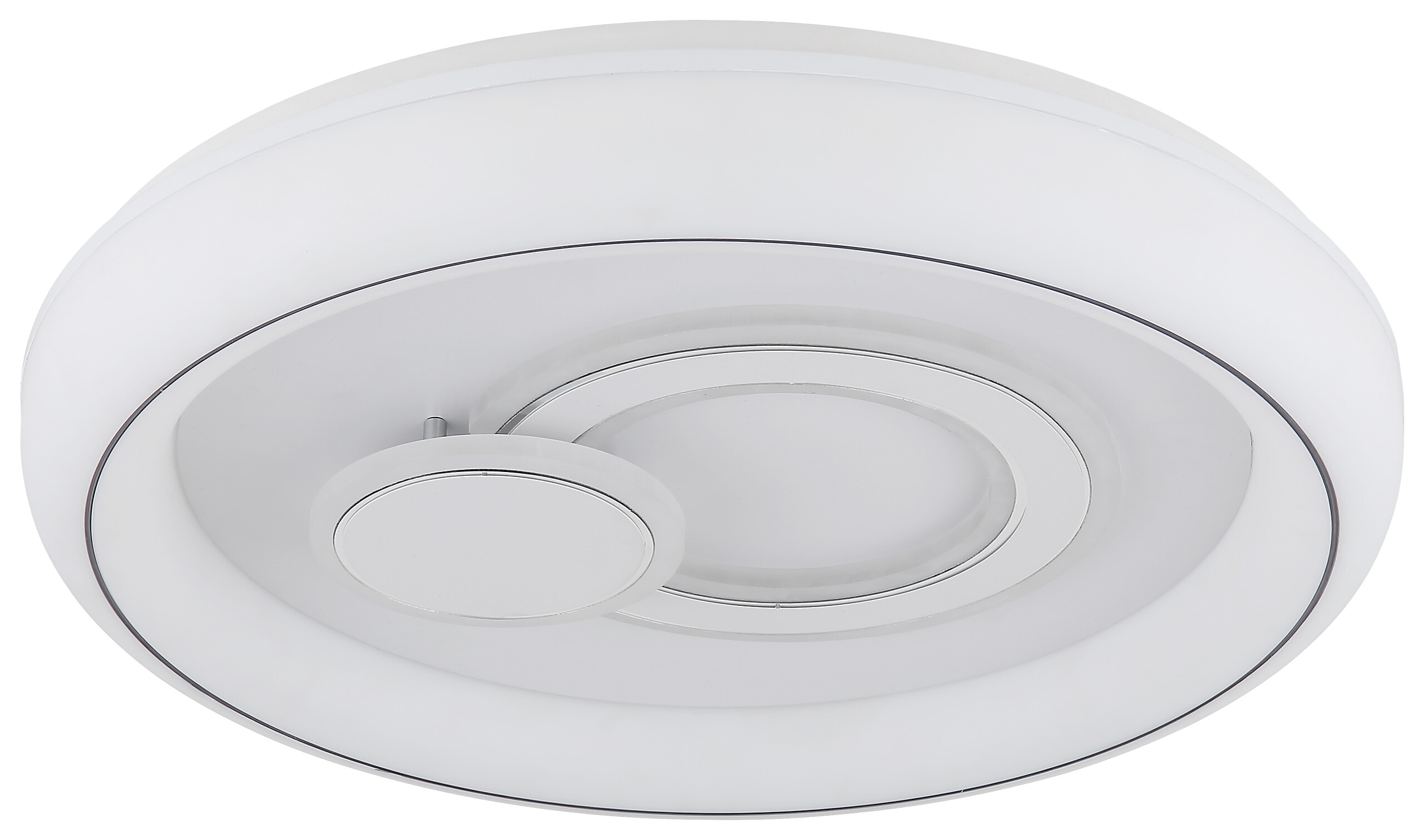 GLOBO Deckenleuchte Ruiz weiß Opal Acryl Metall H/D: ca. 7,5x48 cm 1 Brennstellen