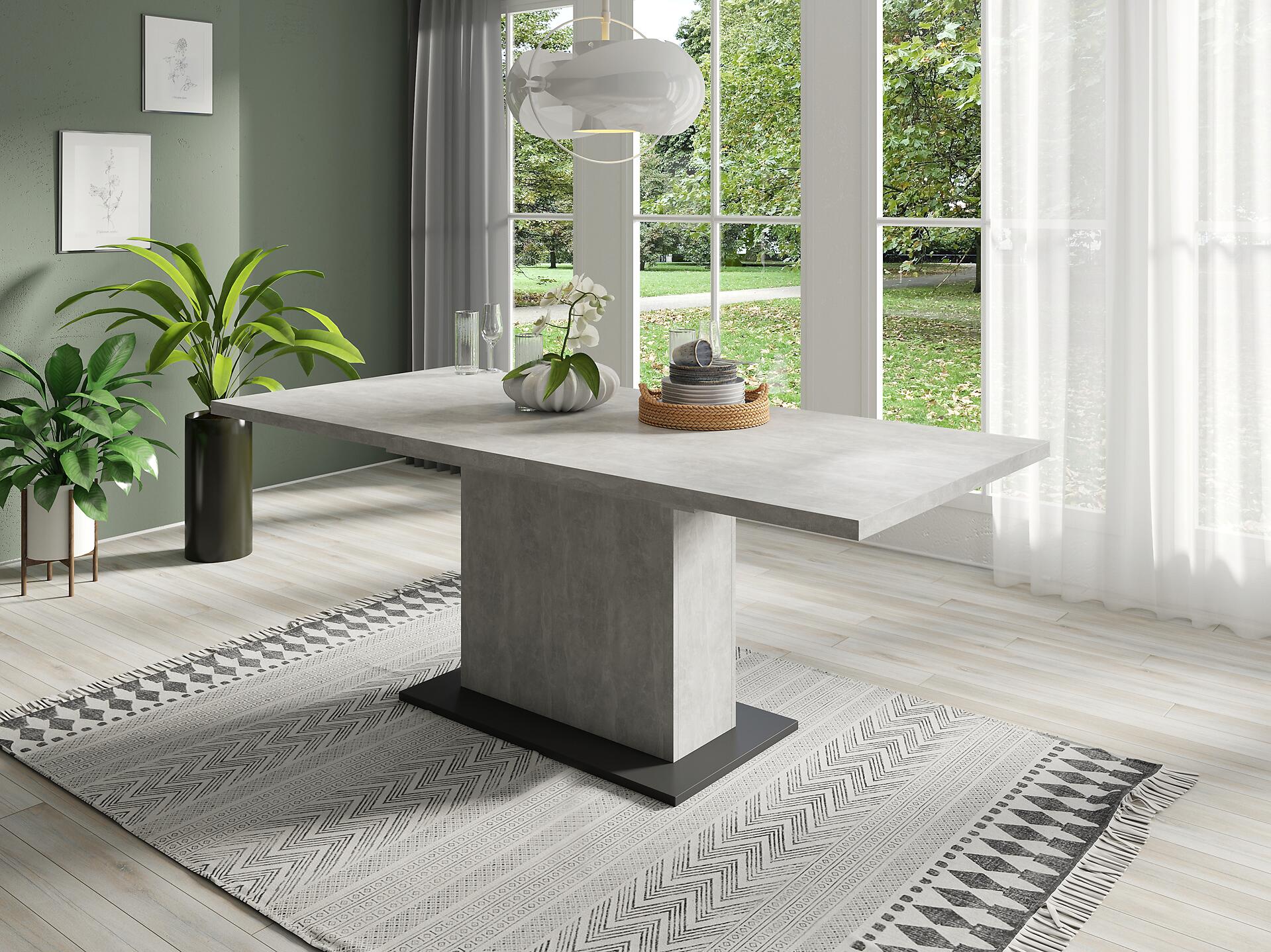 Tisch ATHEN Beton B/H/T: ca. 160x75x90 cm