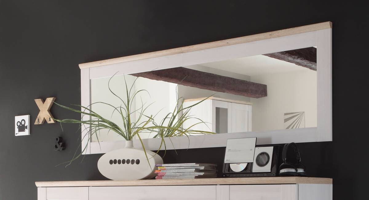 Wandspiegel Romance Sibiu Lärche Nachbildung San-Remo Nachbildung B/H/T: ca. 186x63x4 cm