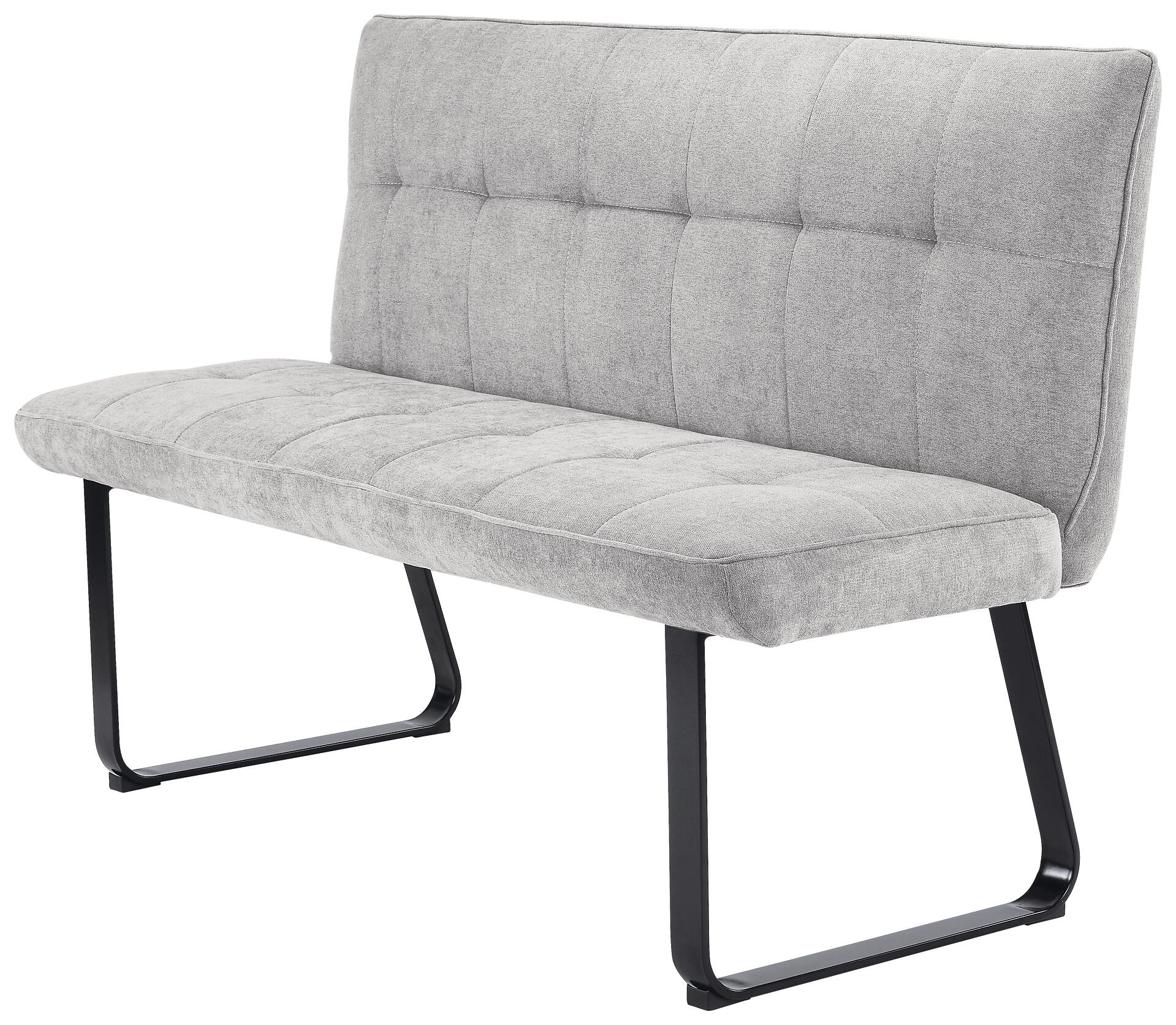 Bank TALEA hellgrau B/H/T: ca. 140x92x59 cm