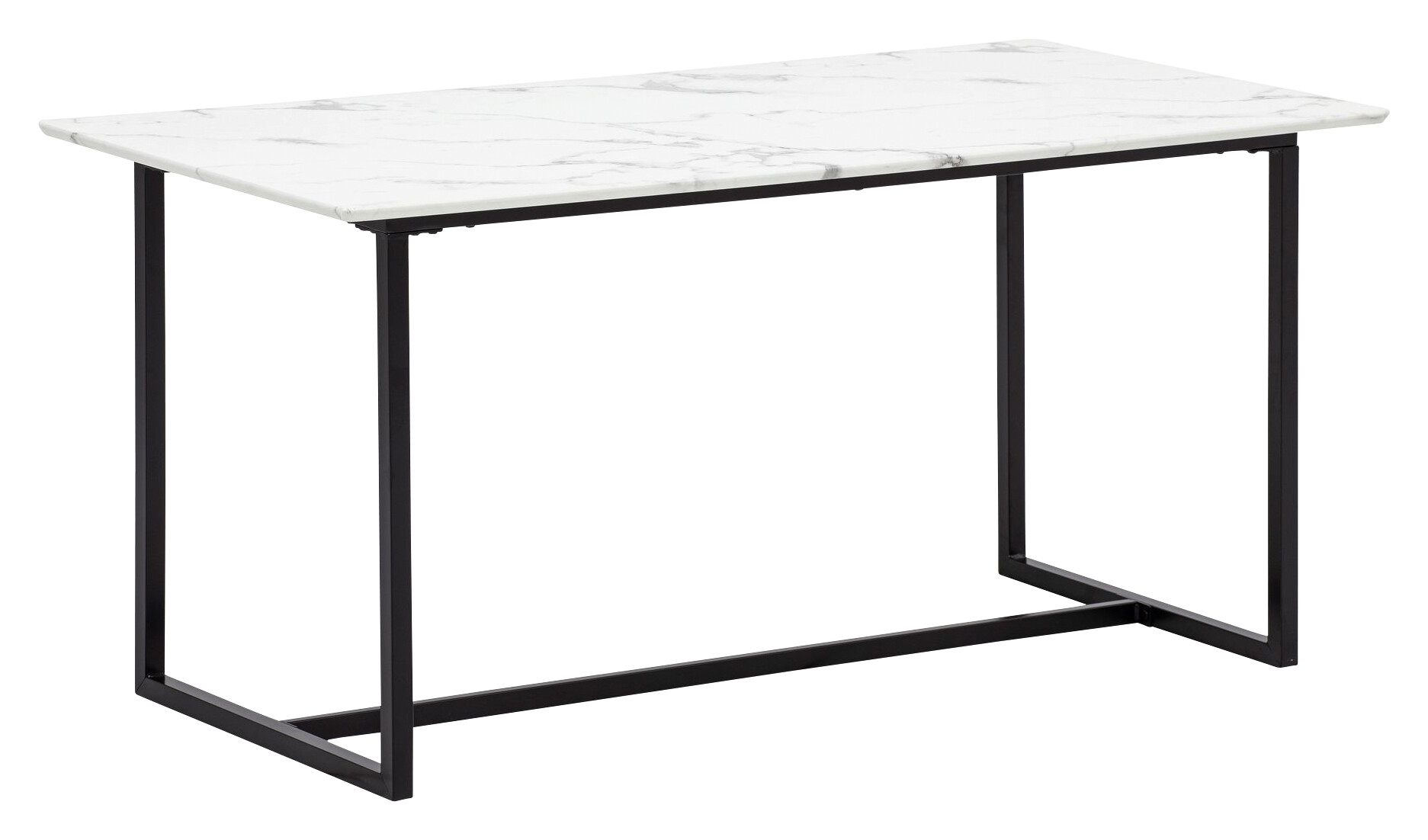 Esstisch weiß Marmor Optik B/H/T: ca. 120x76x60 cm