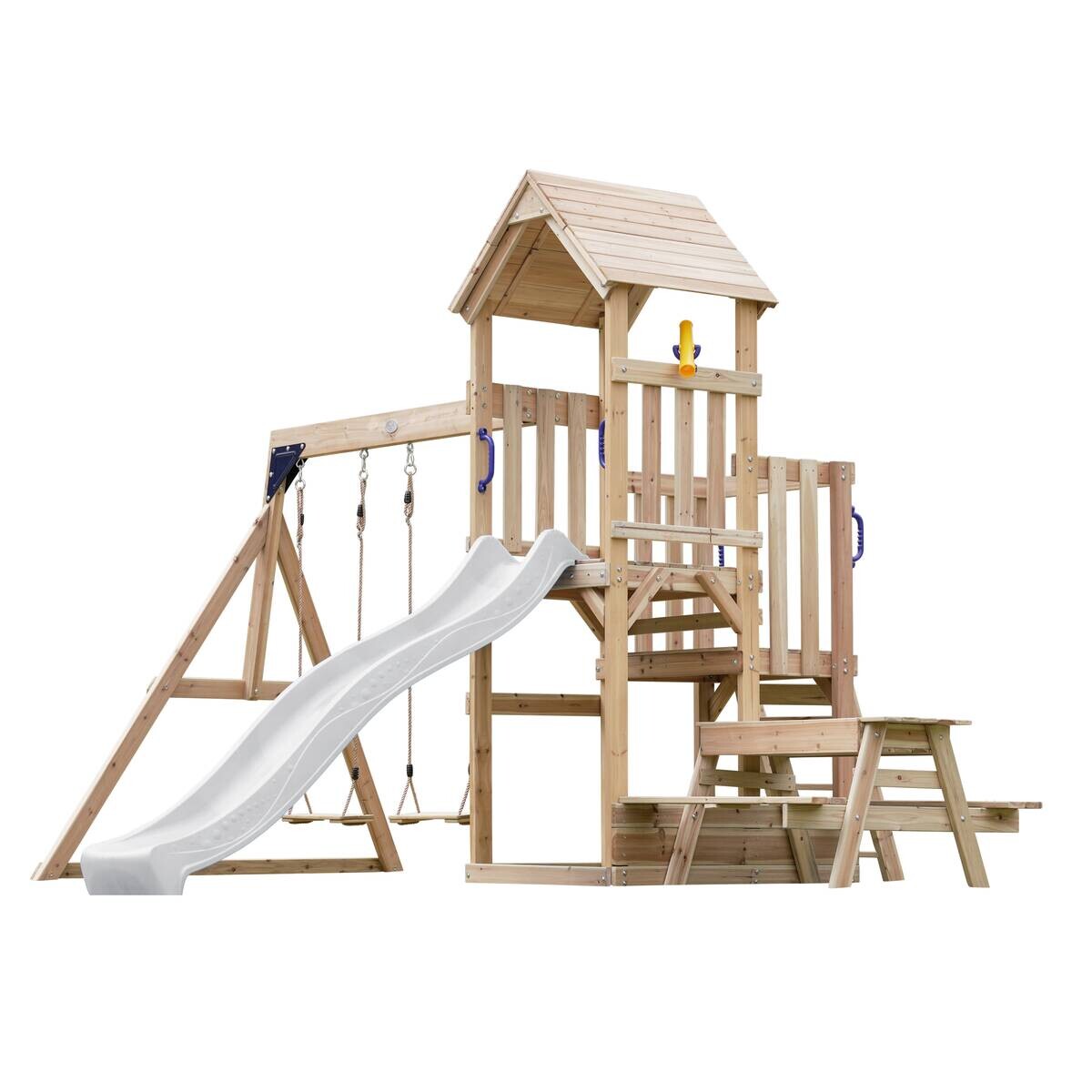 AXI Spielturm Mette weiß B/H/L: ca. 366x267x383 cm