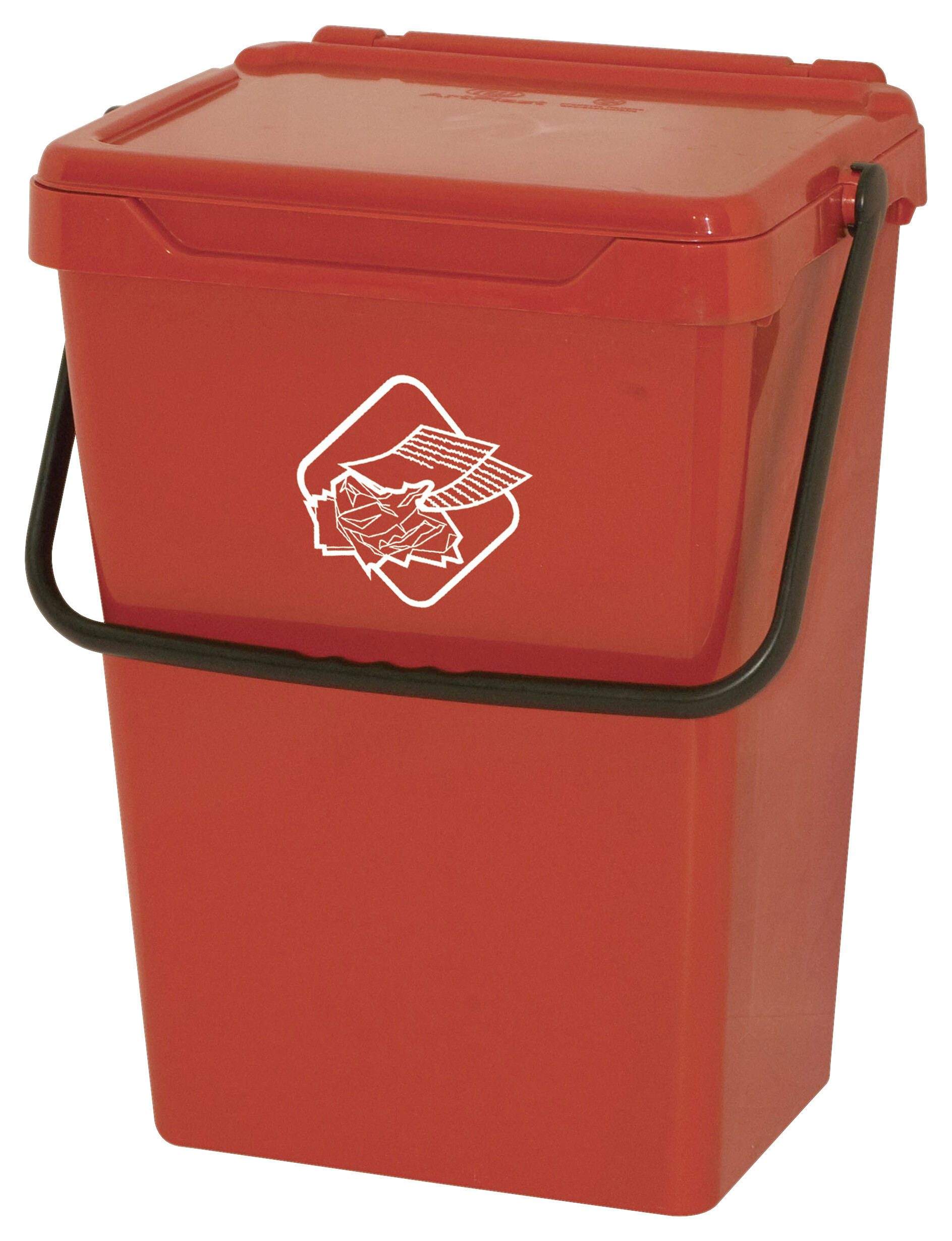 Eco-Logico Eimer rot Polypropylen B/H/L: ca. 30,5x51x40 cm