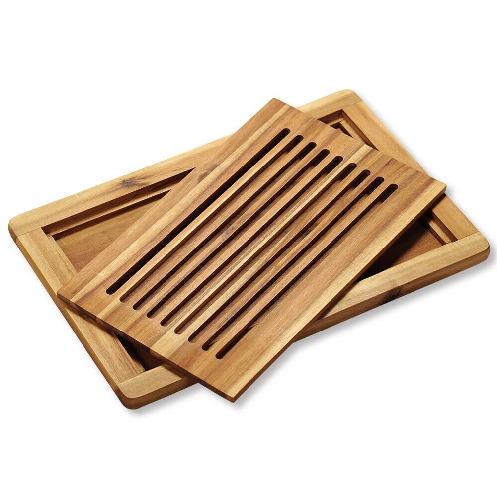 Kesper Tranchierbrett natur Akazie B/H/L: ca. 32x47,5x2 cm