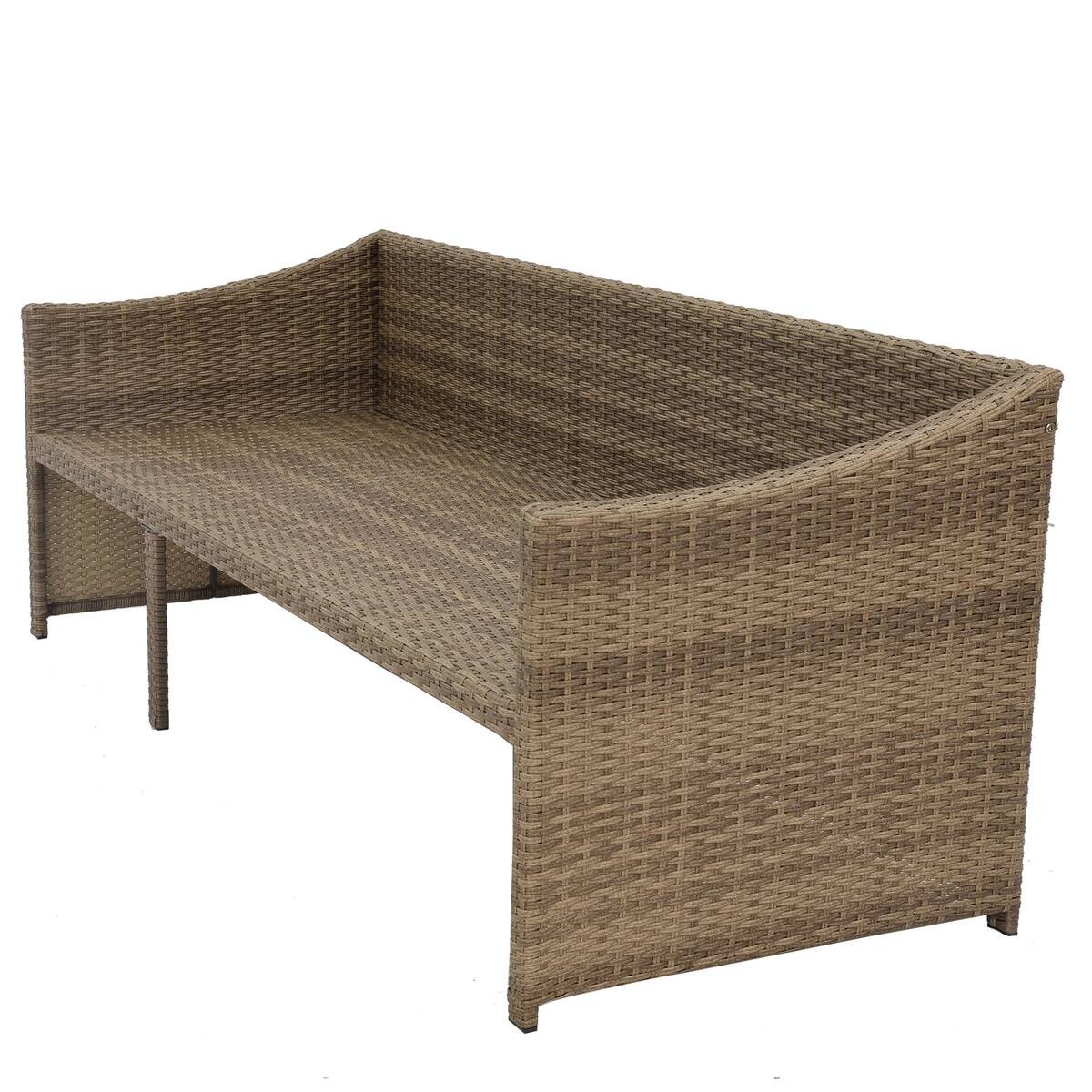 POCOline Gartensitzgruppe Anna braun Stahl