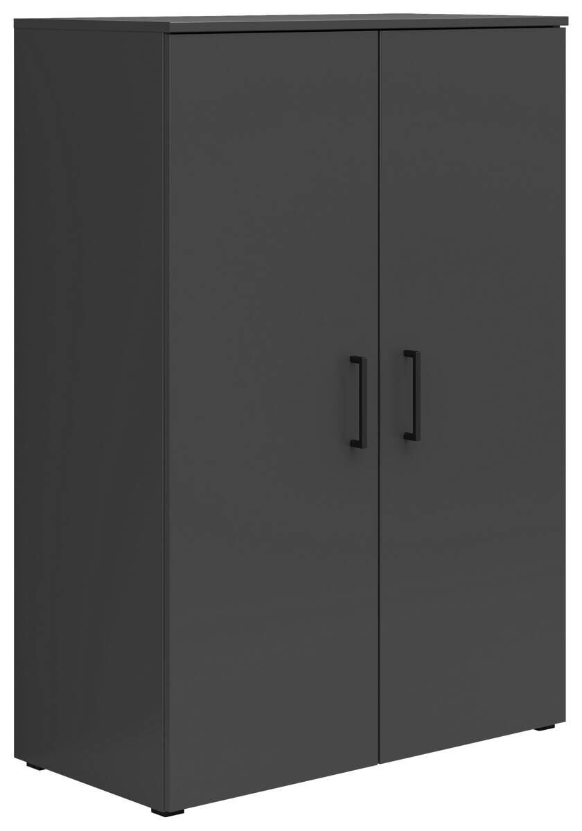 Kommode Multi-Stauraum Typ 31 anthrazit B/H/T: ca. 80x115x40 cm