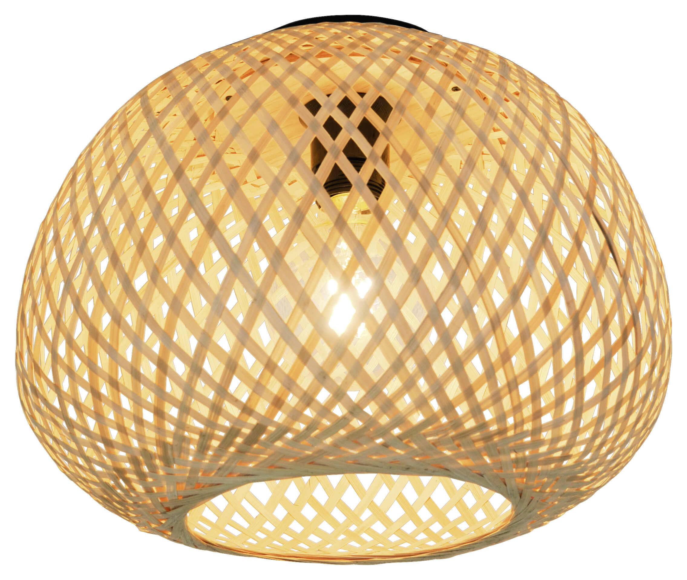 POCOline Deckenleuchte Salome Bambus H/D: ca. 27x35 cm E27 1 Brennstellen