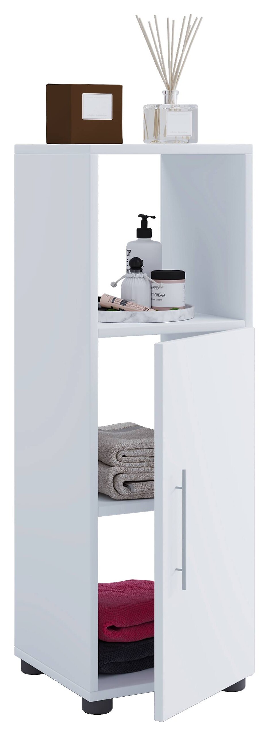 Midischrank Flandu weiß B/H/T: ca. 31x93x32 cm