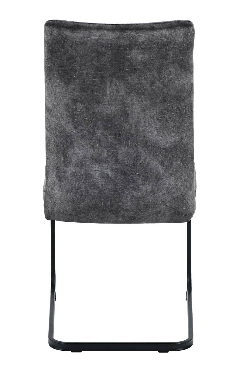 Schwingstuhl Gela anthrazit Microfaser B/H/T: ca. 49x98x62 cm