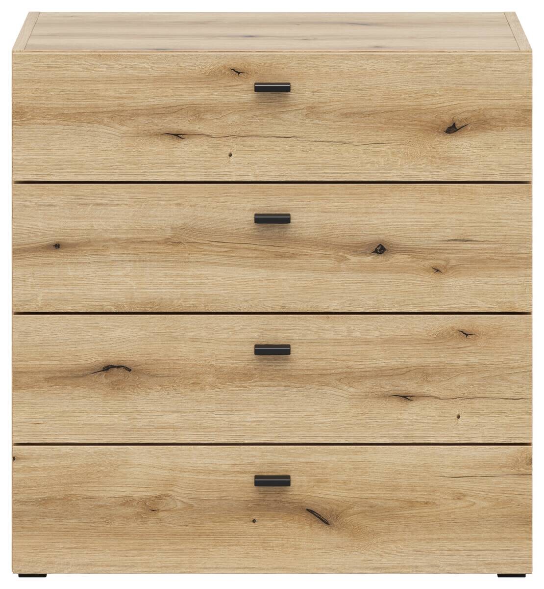 Schubkastenkommode System 64 Evoke Oak Nachbildung B/H/T: ca. 64x64x35 cm Schubkastenkommode System 64 Evoke Oak Nachbildung B/H/T: ca. 64x64x35 cm