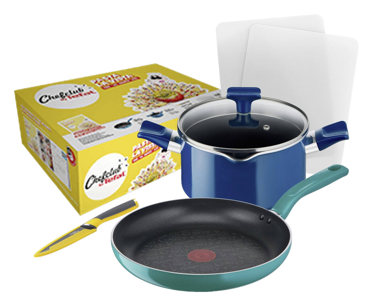 Tefal Kochgeschirrset Pasta La Vista mehrfarbig Aluminium 6 tlg. Tefal Kochgeschirrset Pasta La Vista mehrfarbig Aluminium 6 tlg.