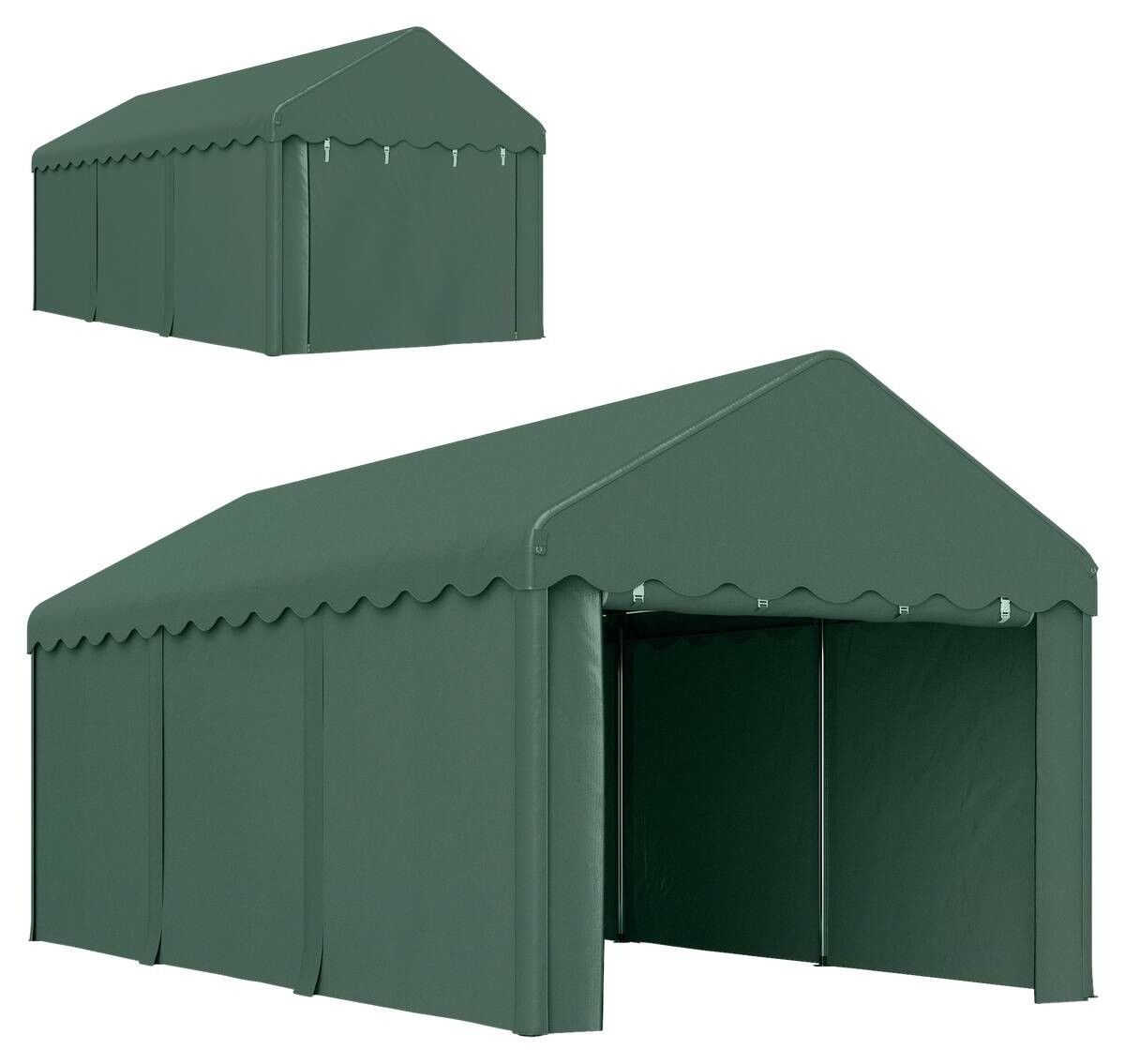 Outsunny Carport B/H/L: ca. 300x280x594 cm