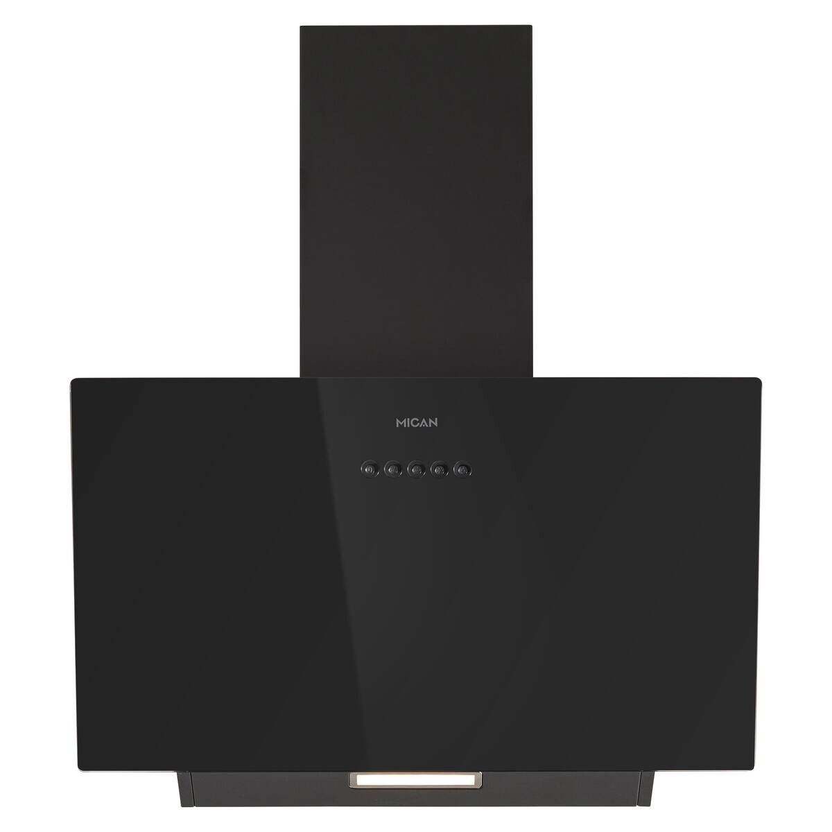 Mican Dunstabzugshaube KHA400MOFSA schwarz Metall B/H/T: ca. 60x60,5x31,5 cm