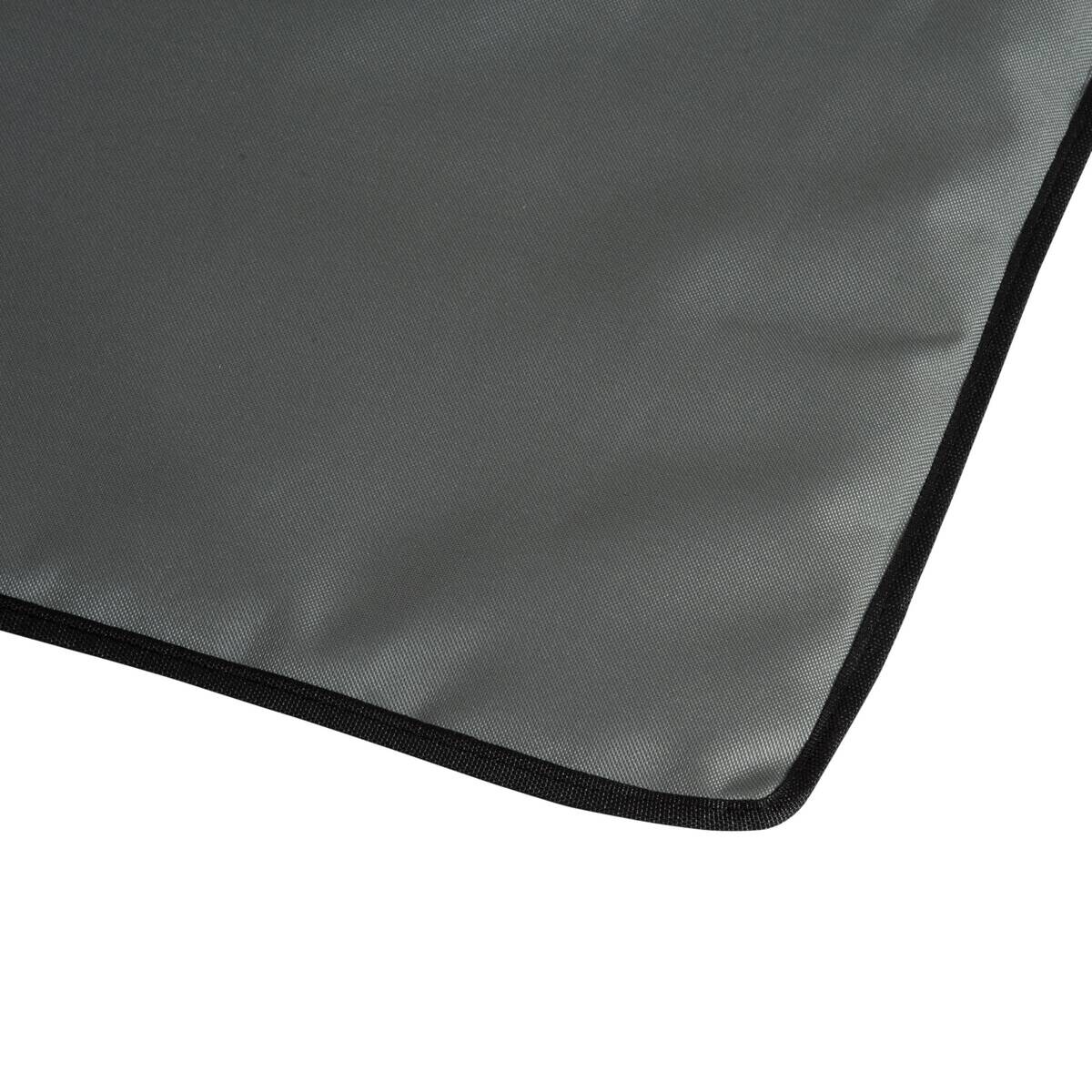 Outsunny Strandliege 2er Set grau Stahl B/H/L: ca. 53x35x124 cm