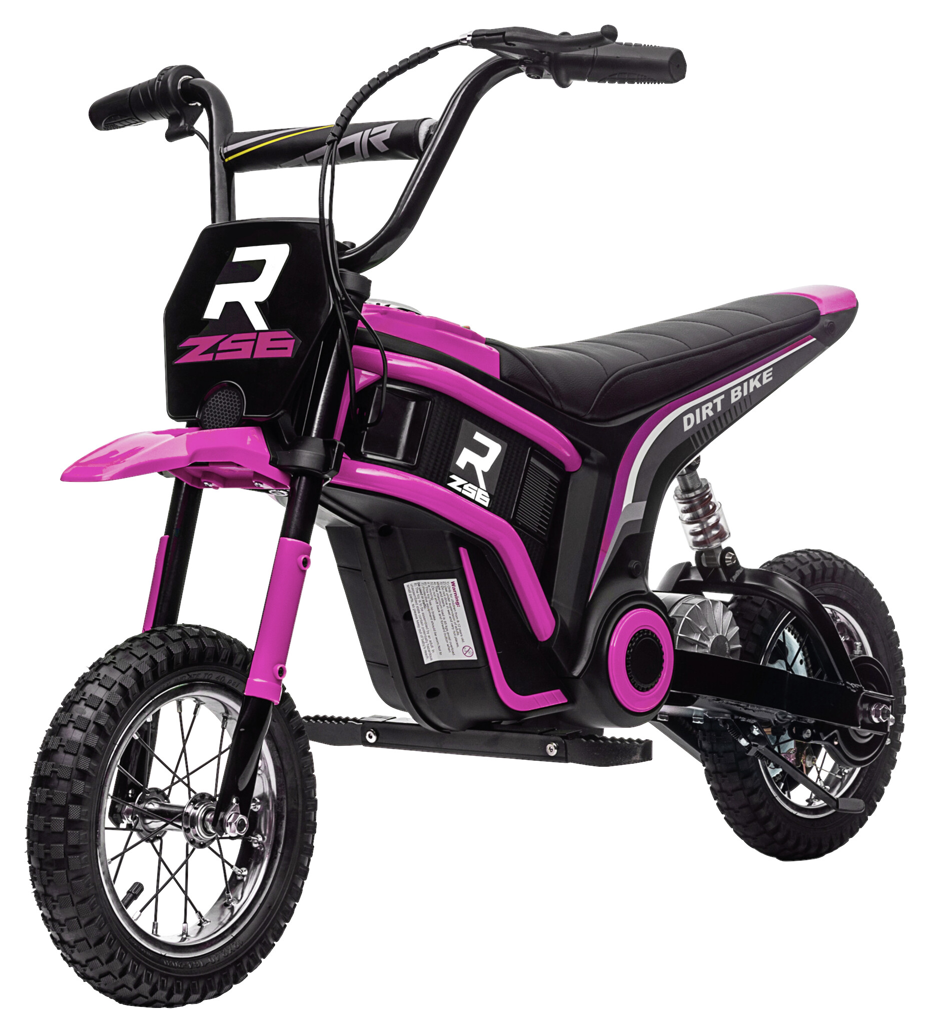 HOMCOM Kindermotorrad rosa B/H/L: ca. 64x76,5x119 cm