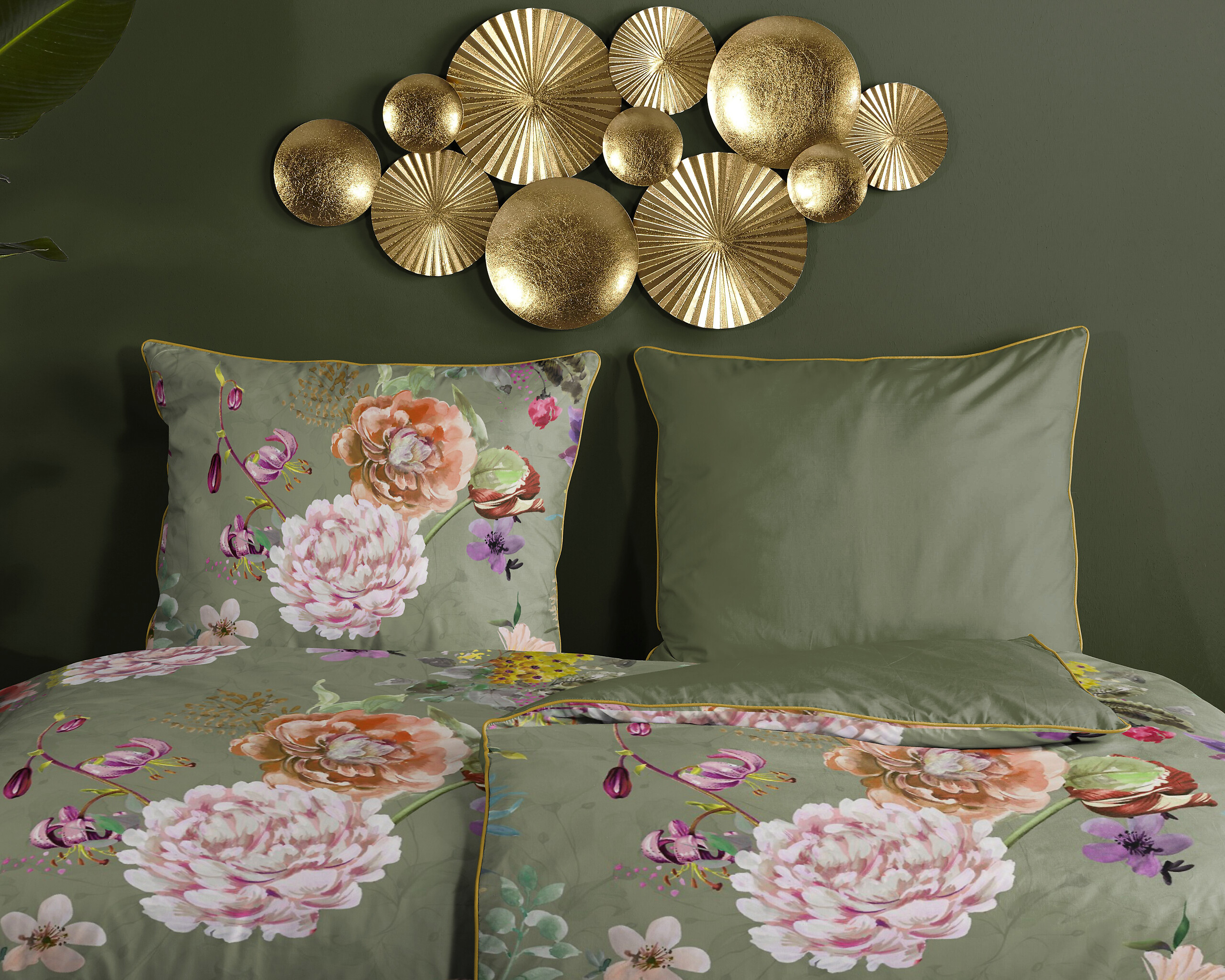 Baumwoll Bettwäsche Parma Satin