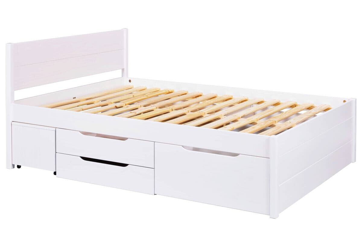 Funktionsbett Efetivo weiß