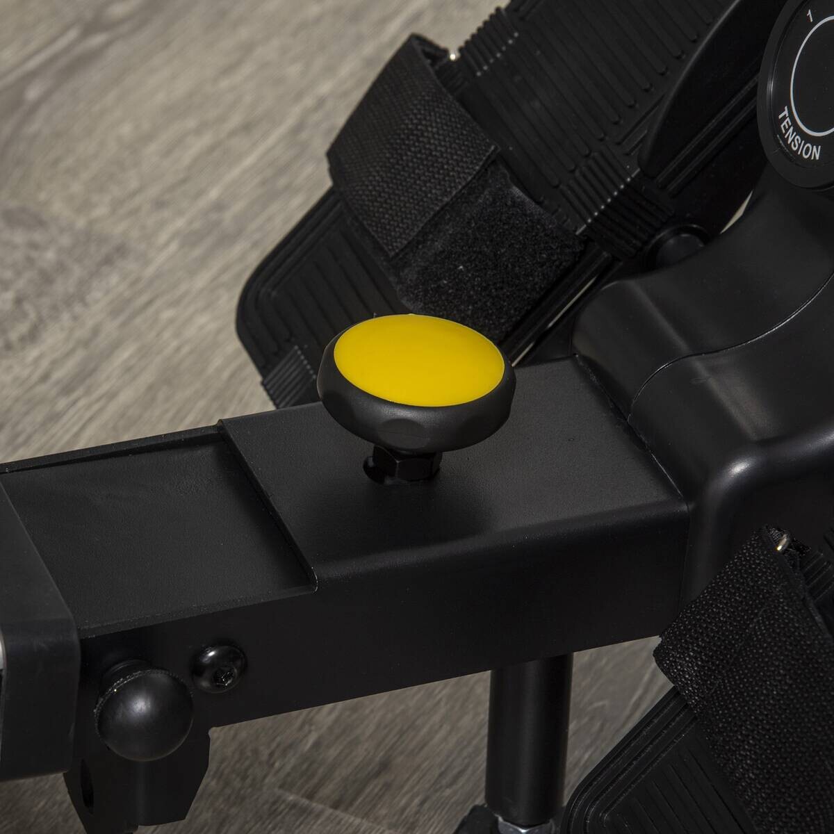 HOMCOM Rudergerät schwarz Stahl B/H/L: ca. 58x57x185 cm