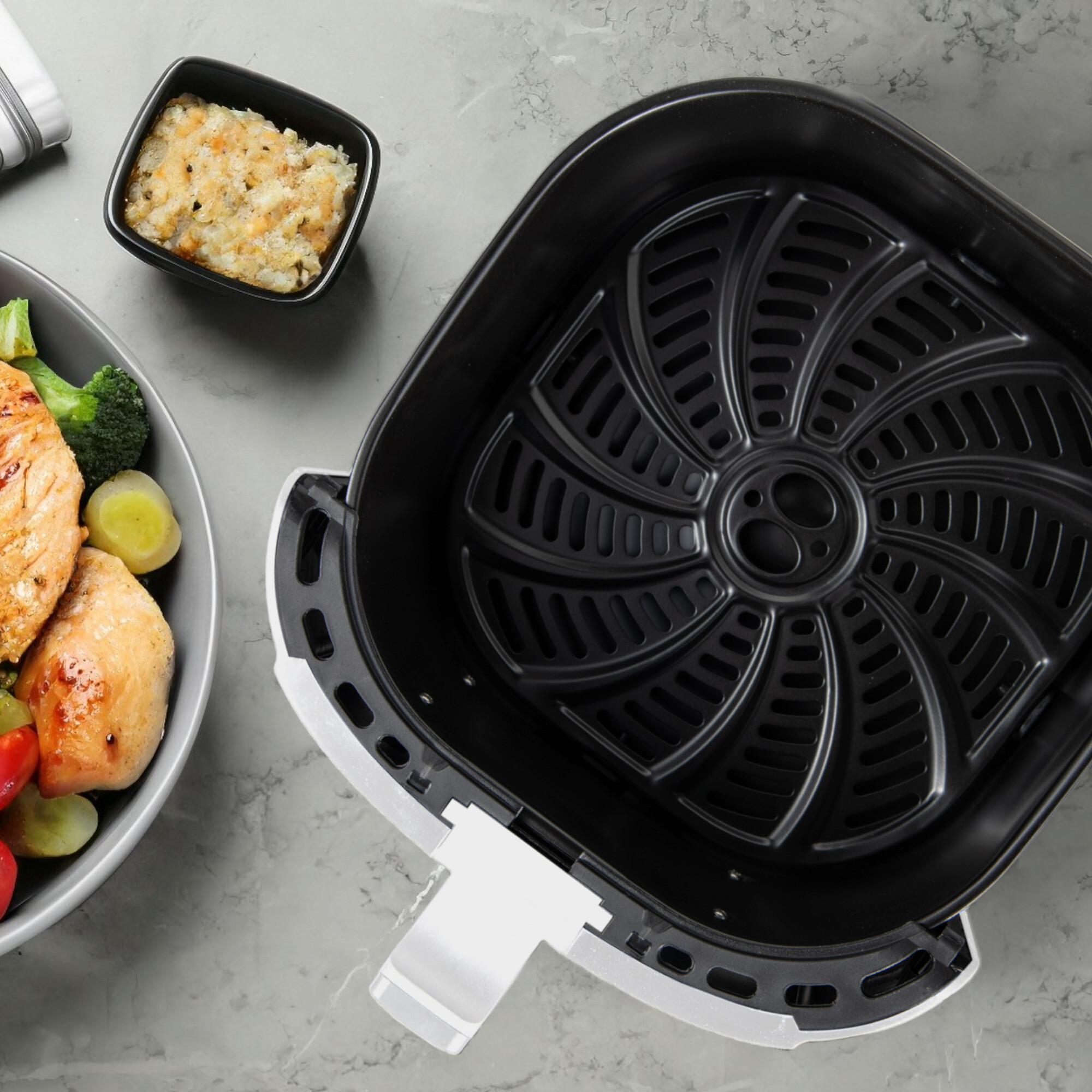 BERGNER Heißluftfritteuse BG-51186-WH